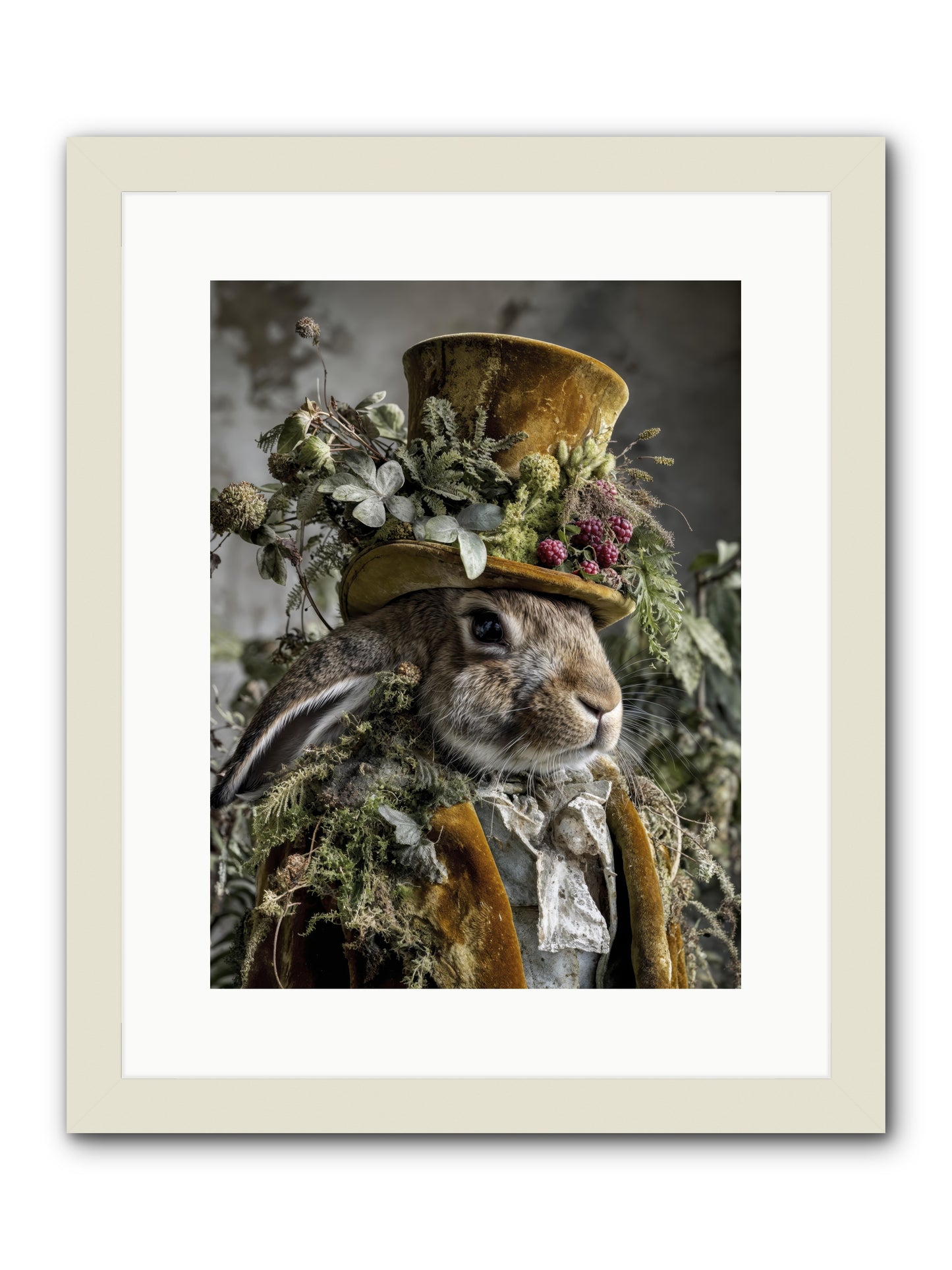Ambrosia -- Framed Print - White 12x16