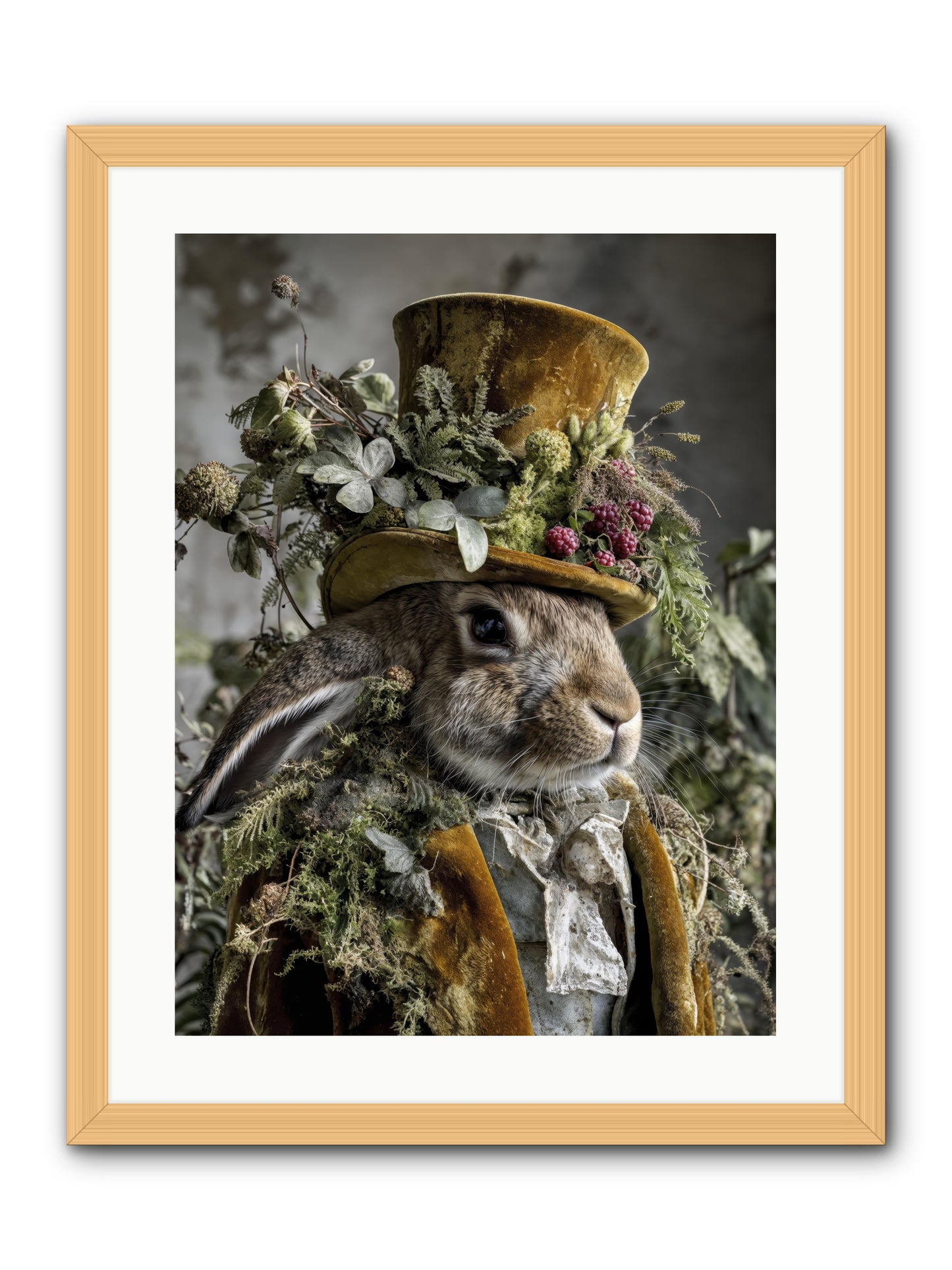 Ambrosia -- Framed Print - Natural 18x24