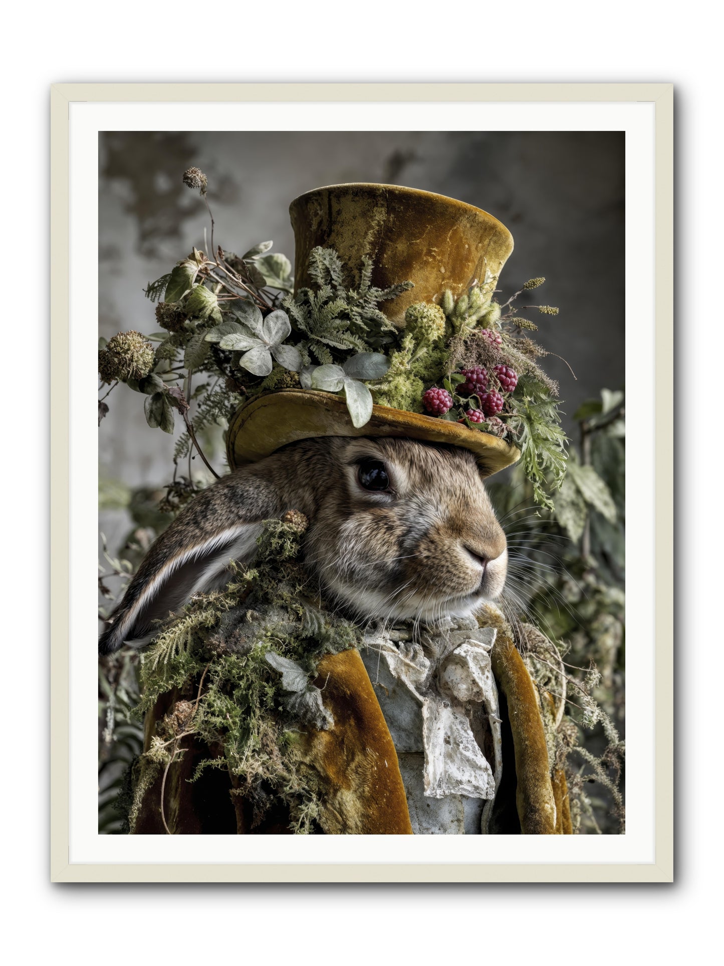 Ambrosia -- Framed Print - White 36x48