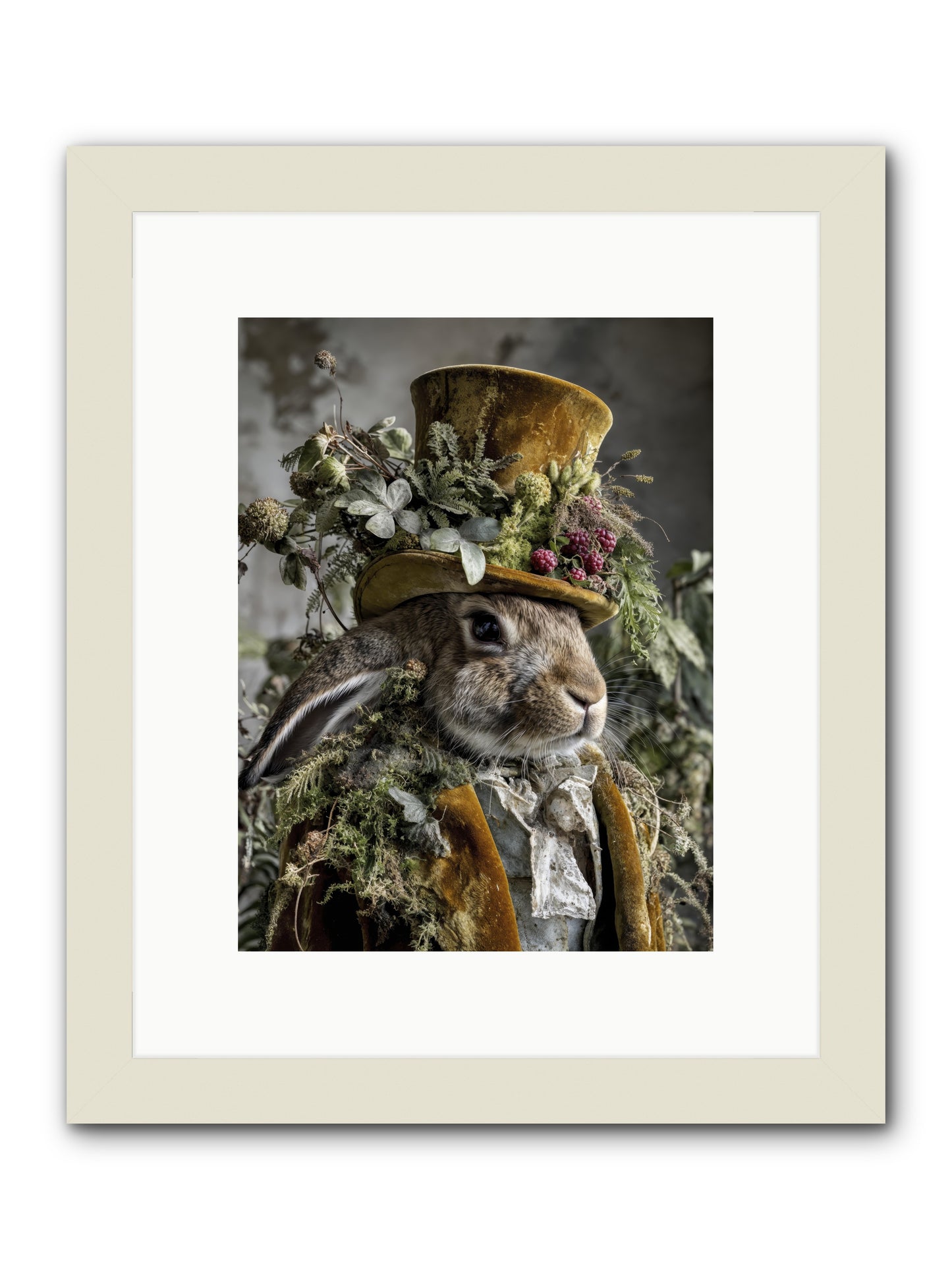 Ambrosia -- Framed Print - White 9x12