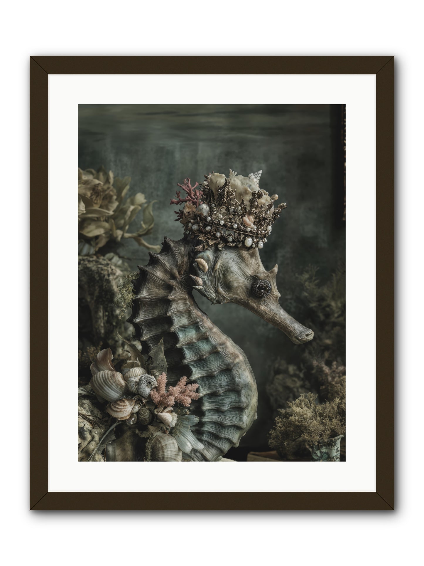 Ambrosial Royale -- Framed Print - Black 18x24
