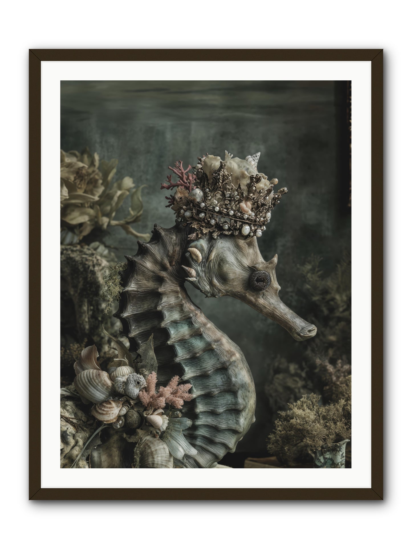 Ambrosial Royale -- Framed Print - Black 30x40