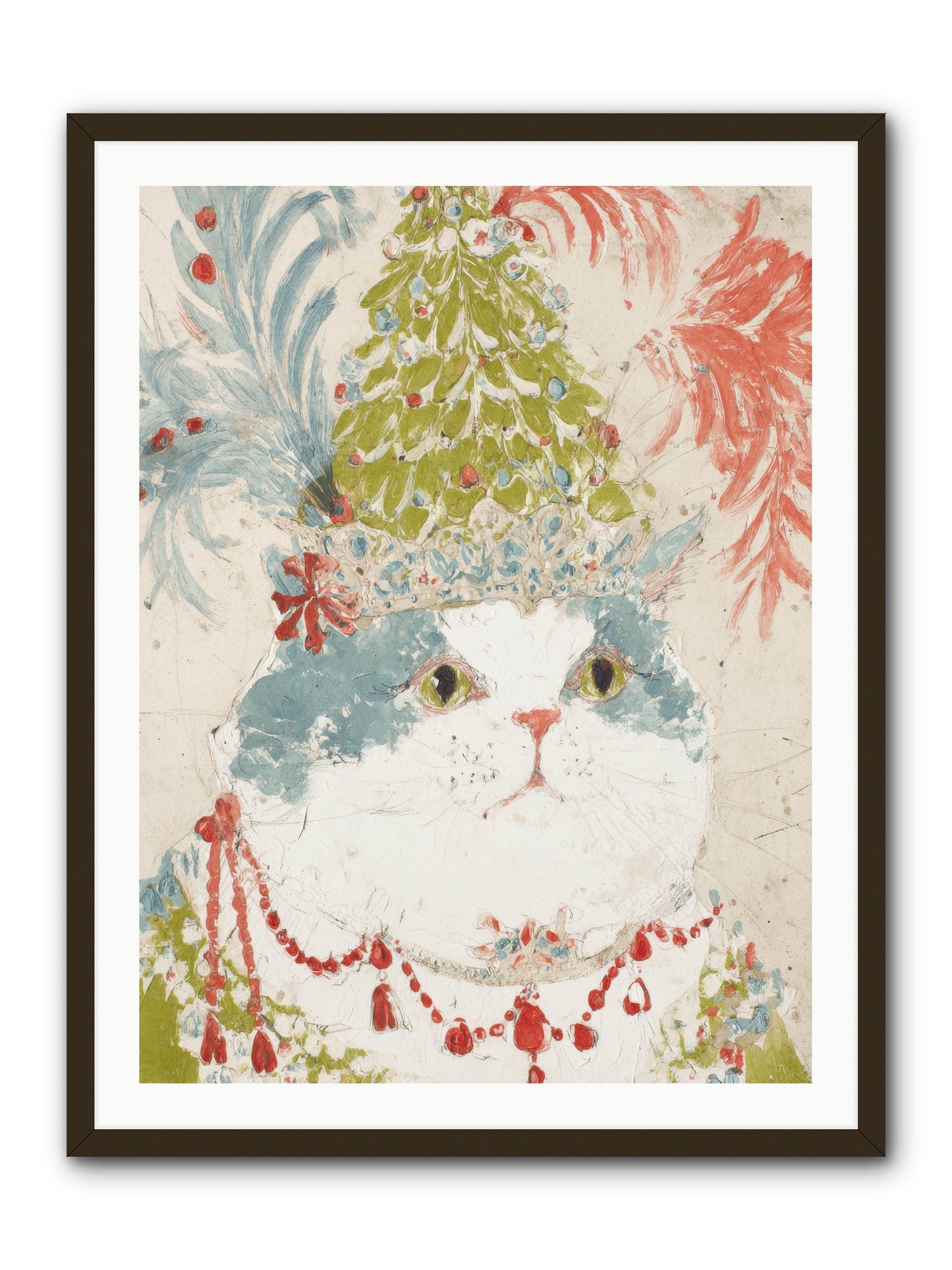 Among The Merriment -- Framed Print - Black 30x40