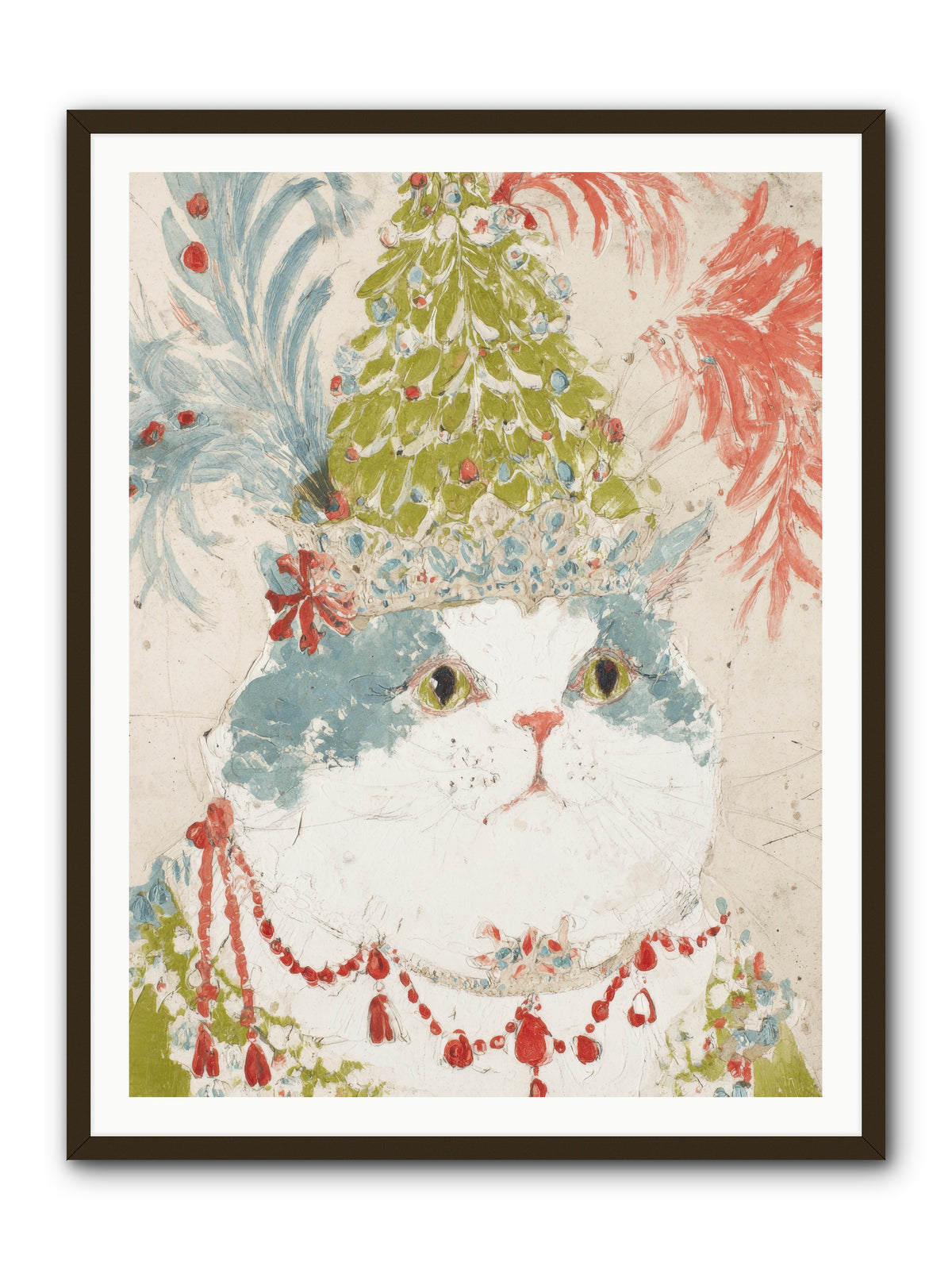 Among The Merriment -- Framed Print - Black 36x48