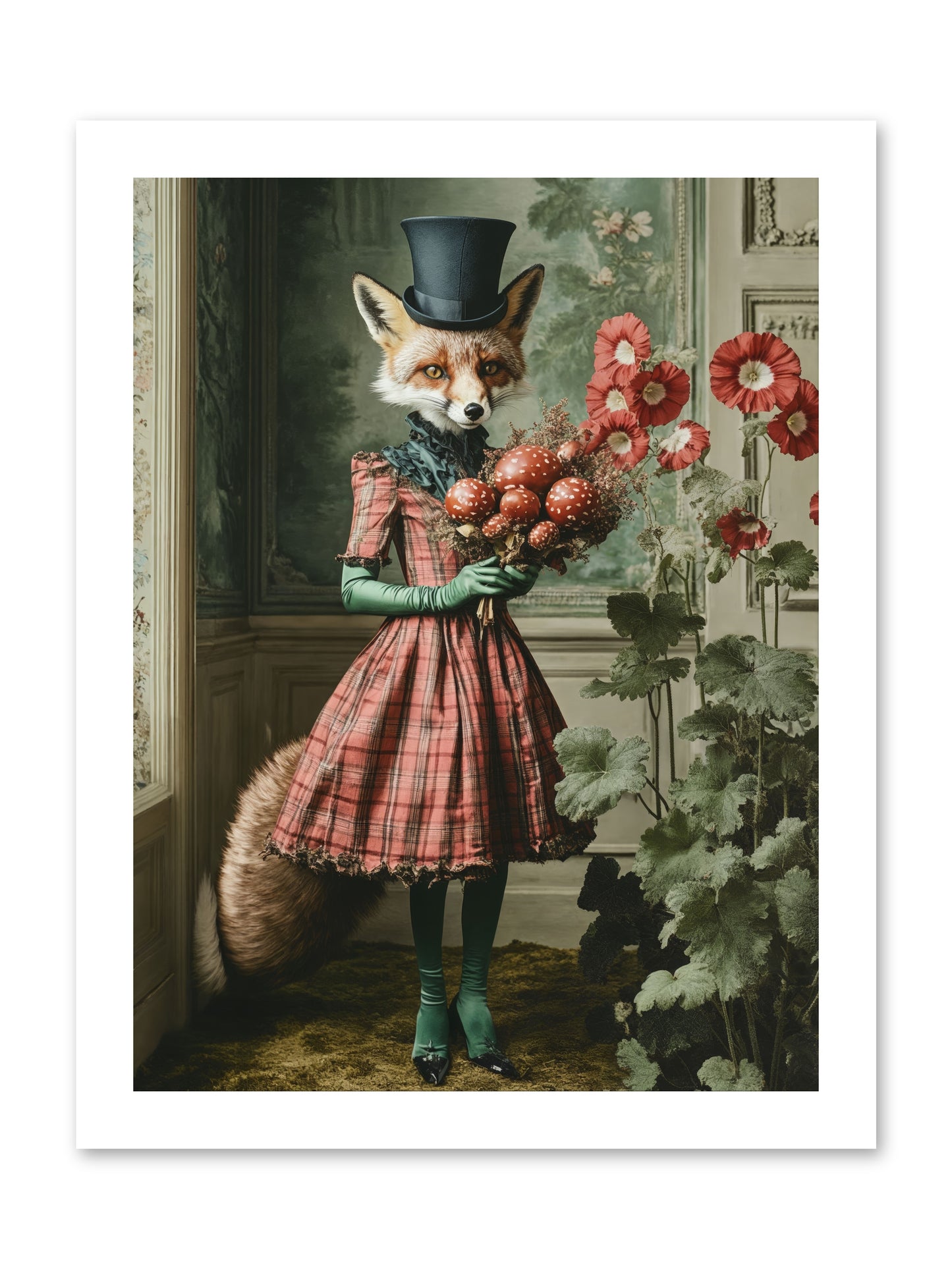 Among Wild BloomsRez -- Paper Print 12x16