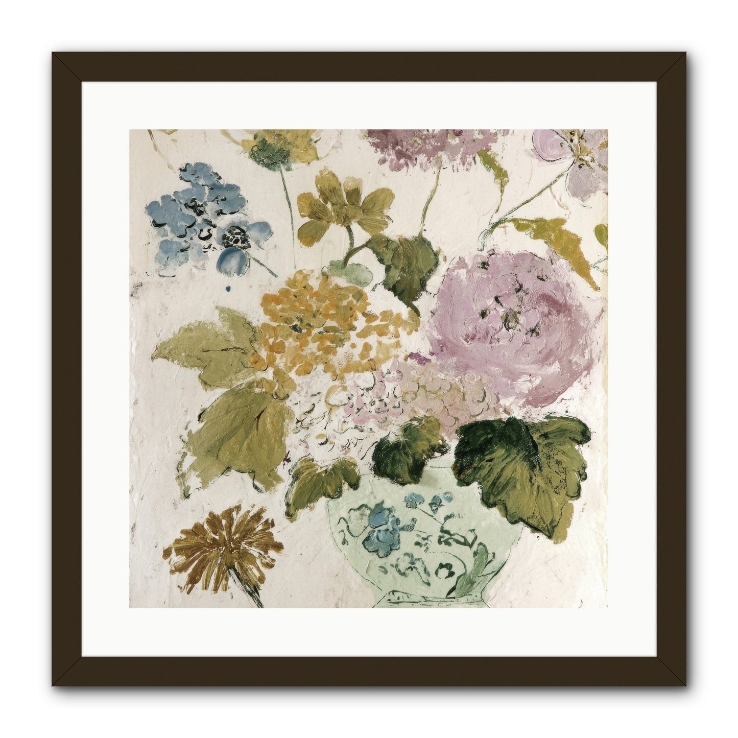 Among the Dappled Shadows -- Framed Print - Black 20x20