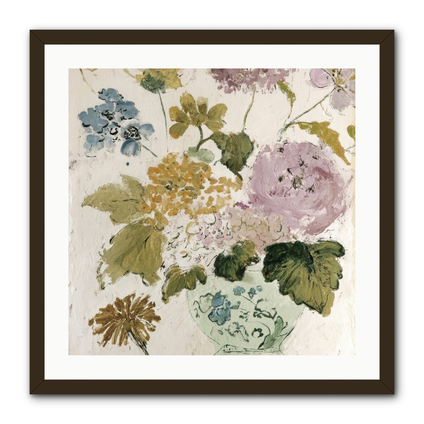 Among the Dappled Shadows -- Framed Print - Black 24x24