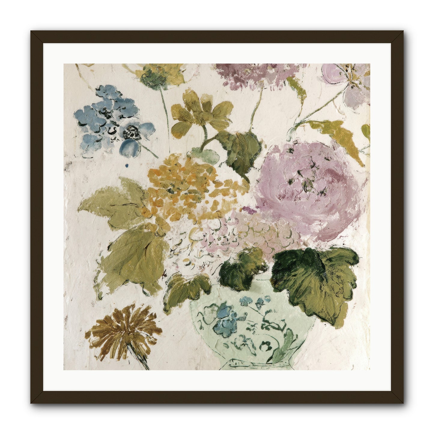 Among the Dappled Shadows -- Framed Print - Black 30x30