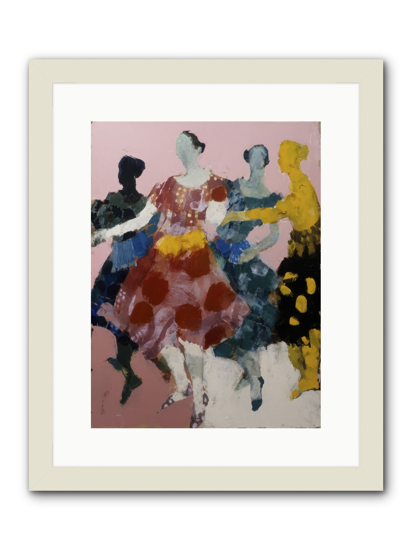 Amplified -- Framed Print - White 12x16