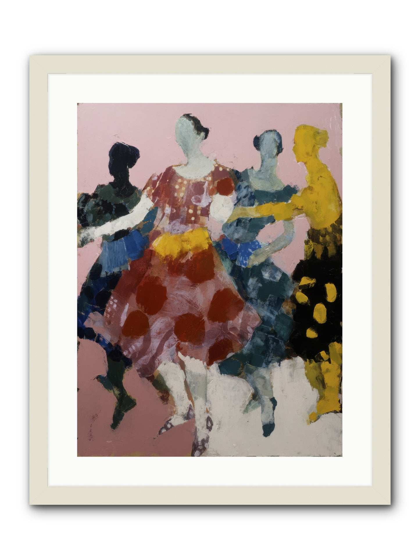 Amplified -- Framed Print - White 18x24