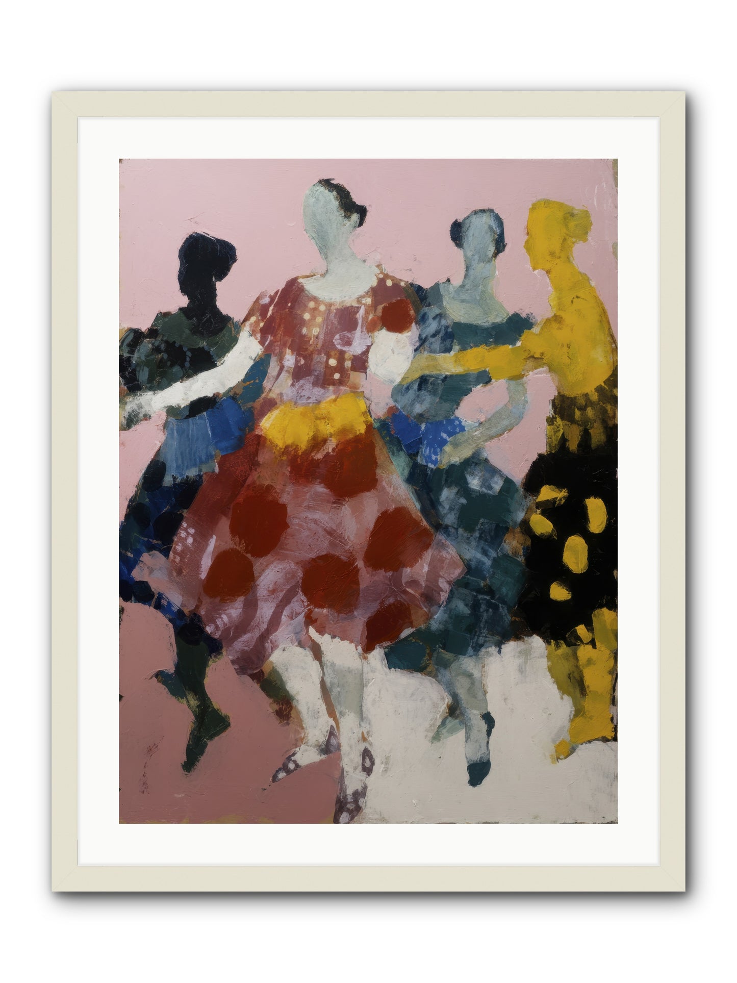 Amplified -- Framed Print - White 24x32