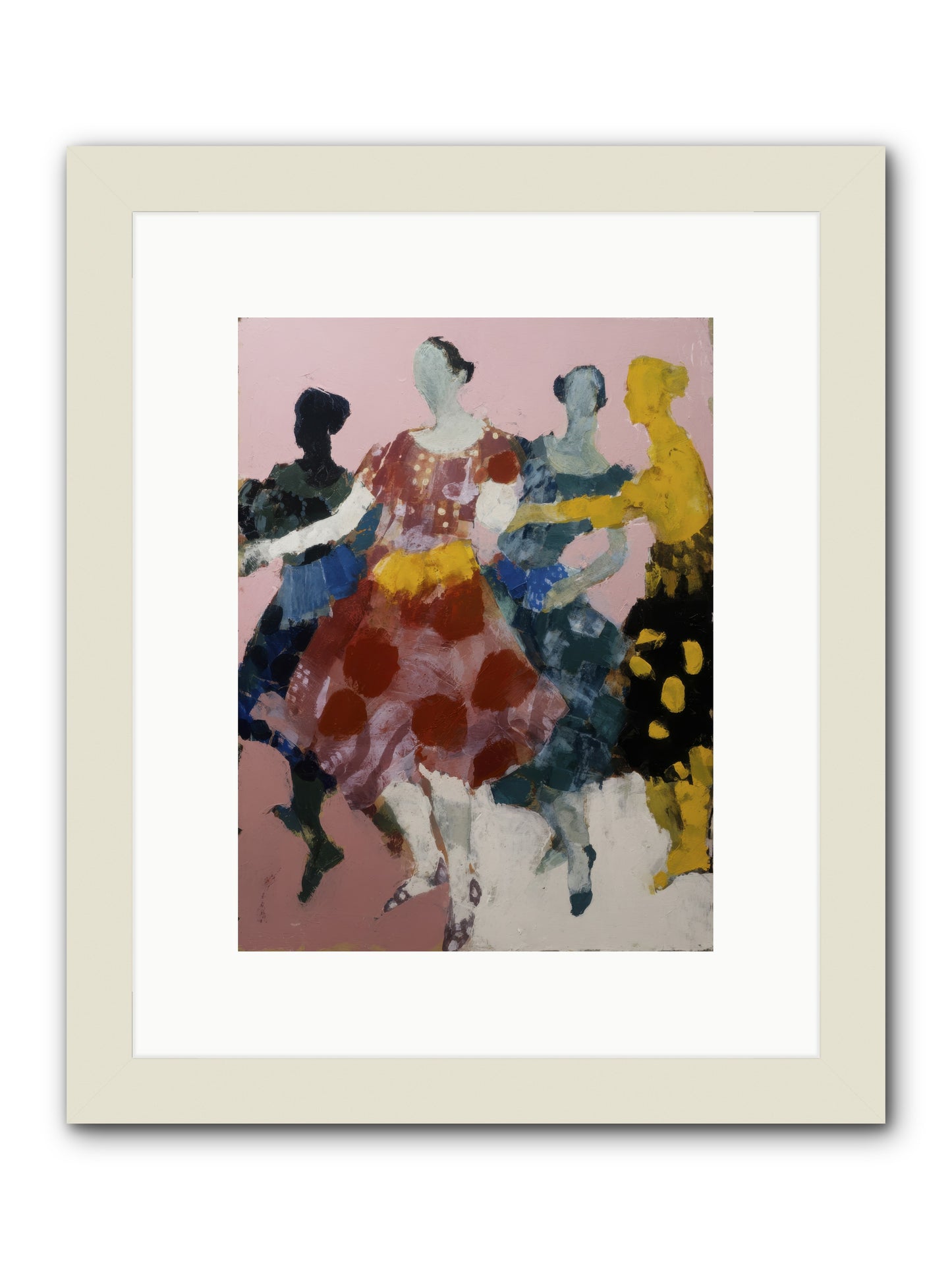 Amplified -- Framed Print - White 9x12