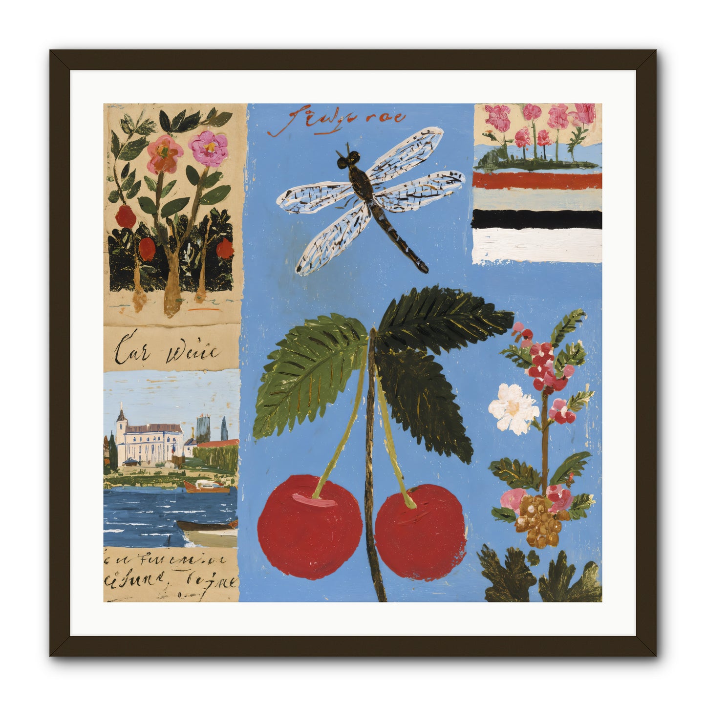 An Avid Seeker -- Framed Print - Black 30x30