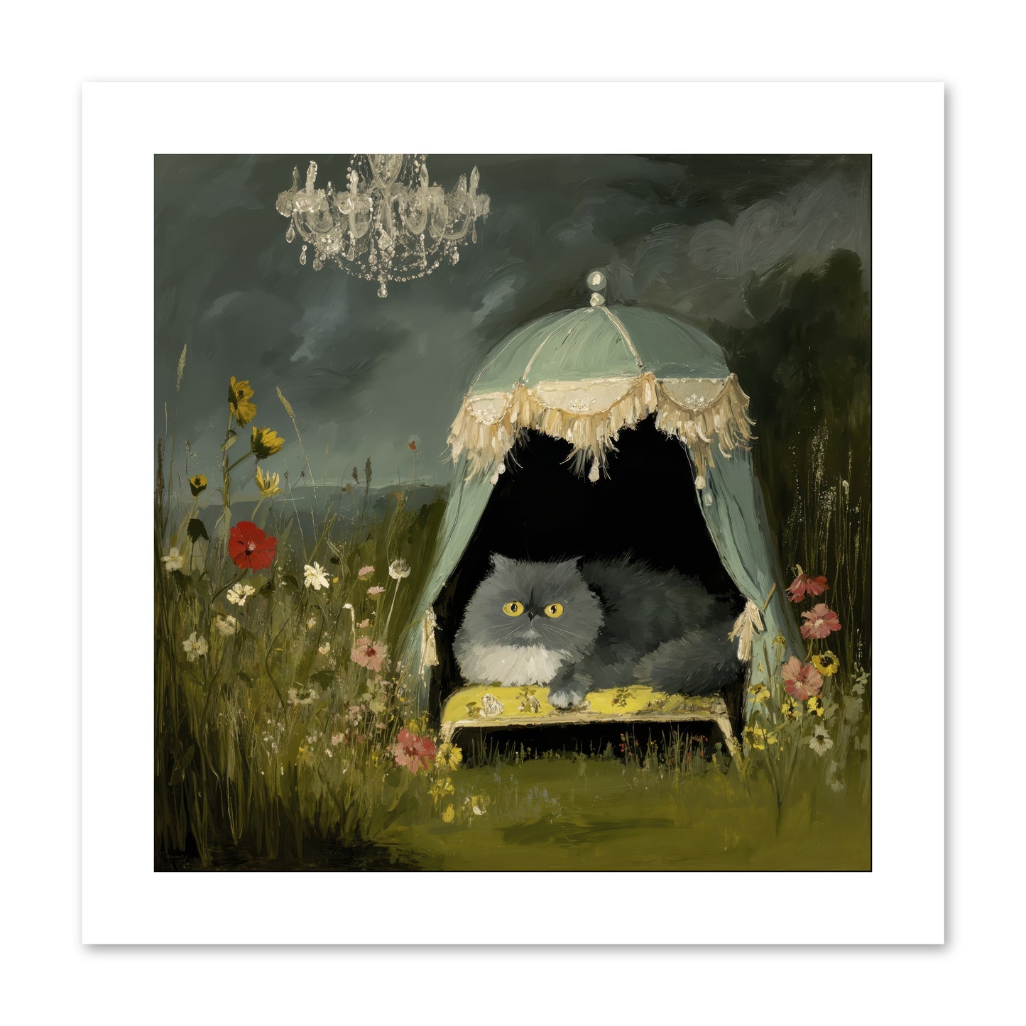 An Unscheduled Adventure -- Loose Canvas Print 10x10