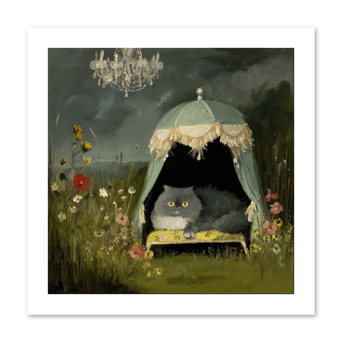 An Unscheduled Adventure -- Paper Print 12x12