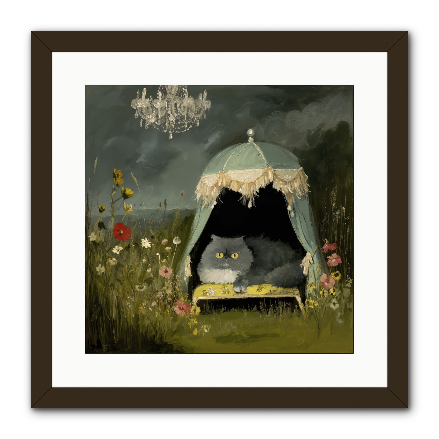 An Unscheduled Adventure -- Framed Print - Black 16x16