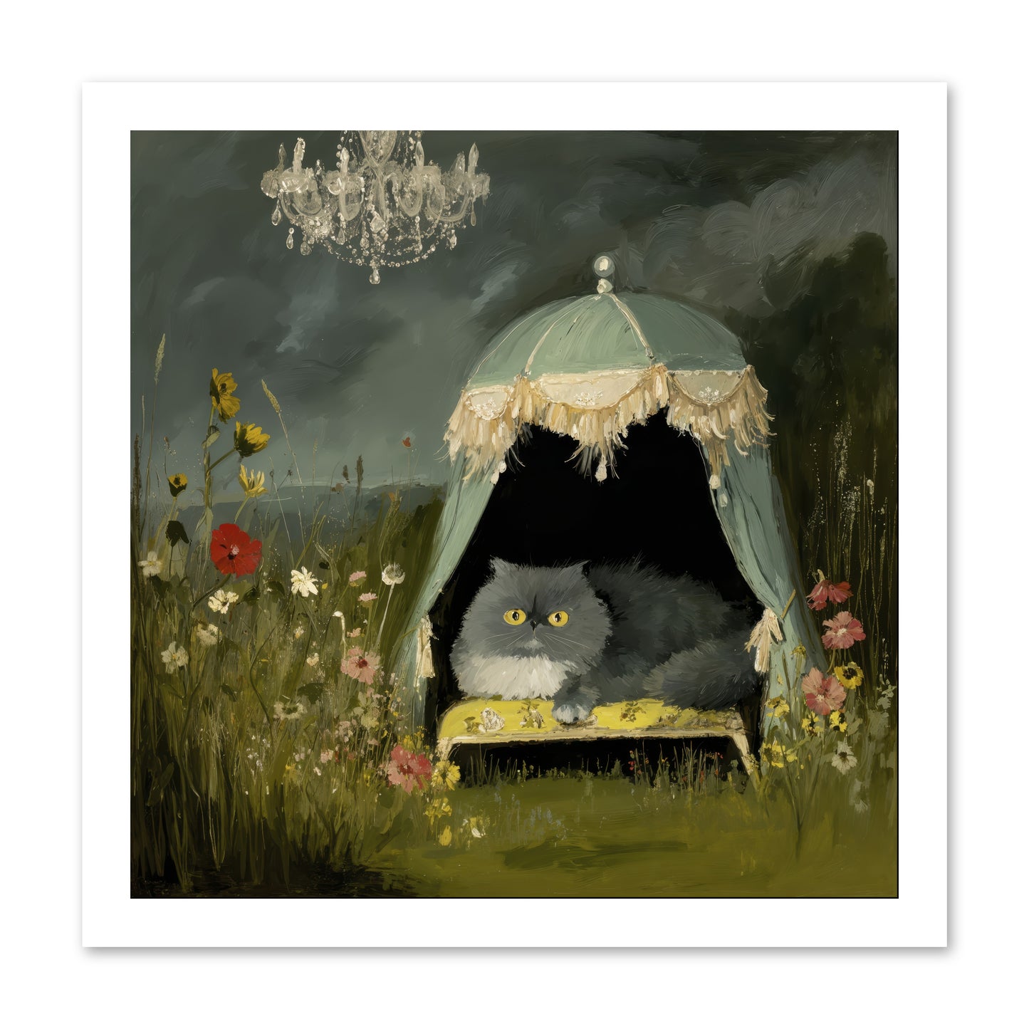 An Unscheduled Adventure -- Paper Print 16x16