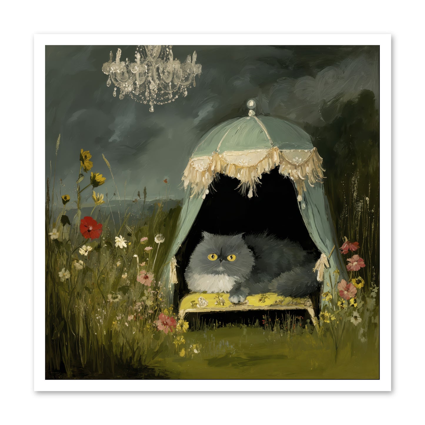 An Unscheduled Adventure -- Paper Print 30x30