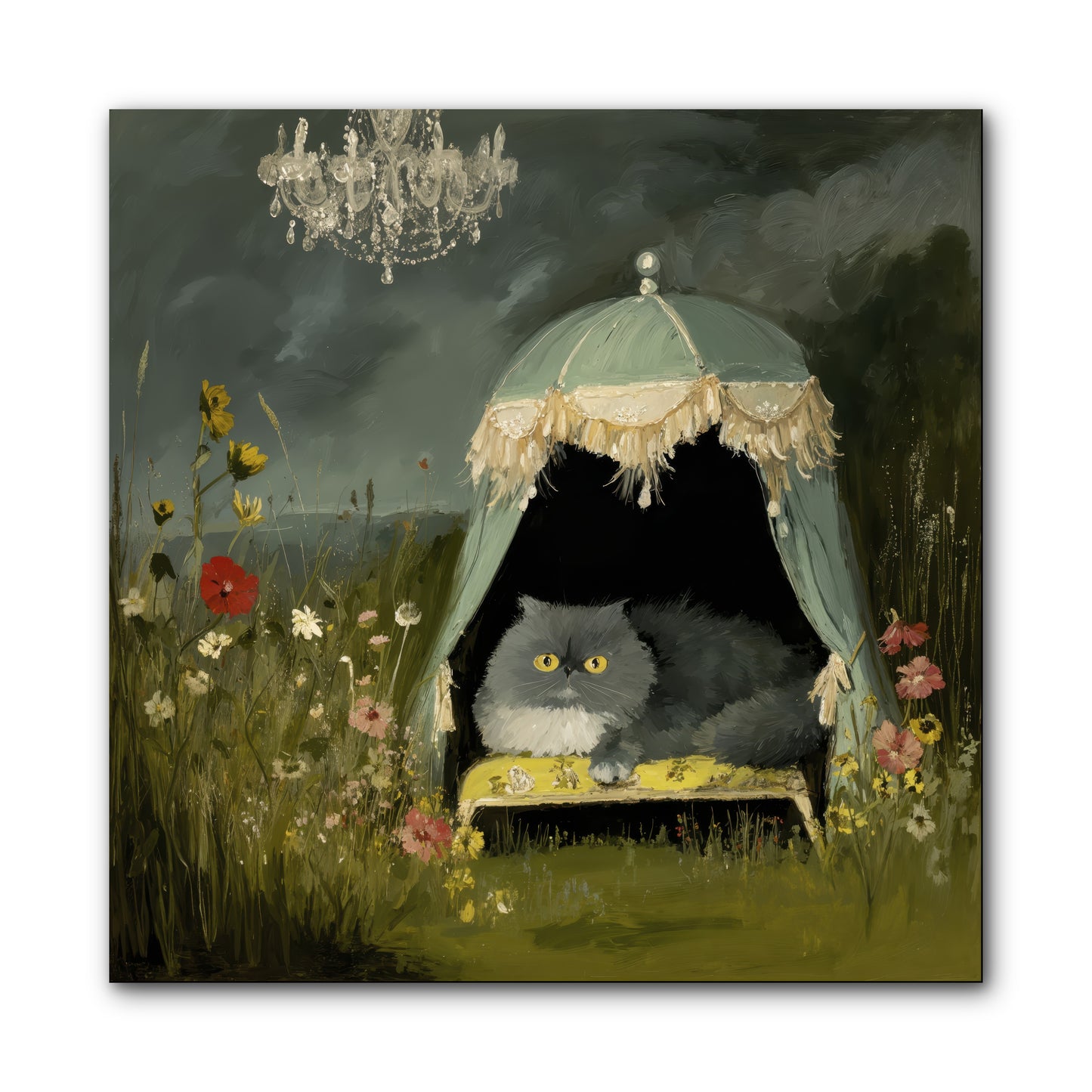 An Unscheduled Adventure -- Wrapped Canvas 10x10