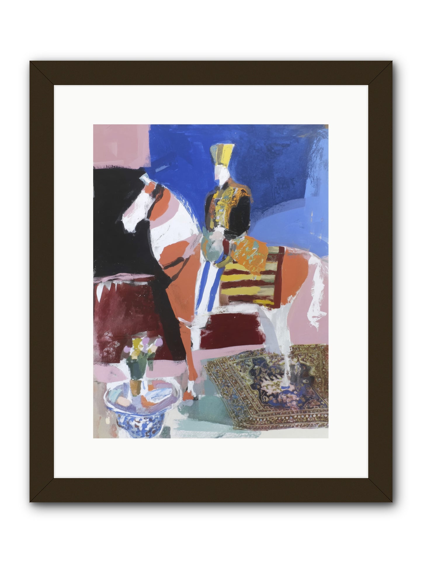 Ancient Diary -- Framed Print - Black 12x16