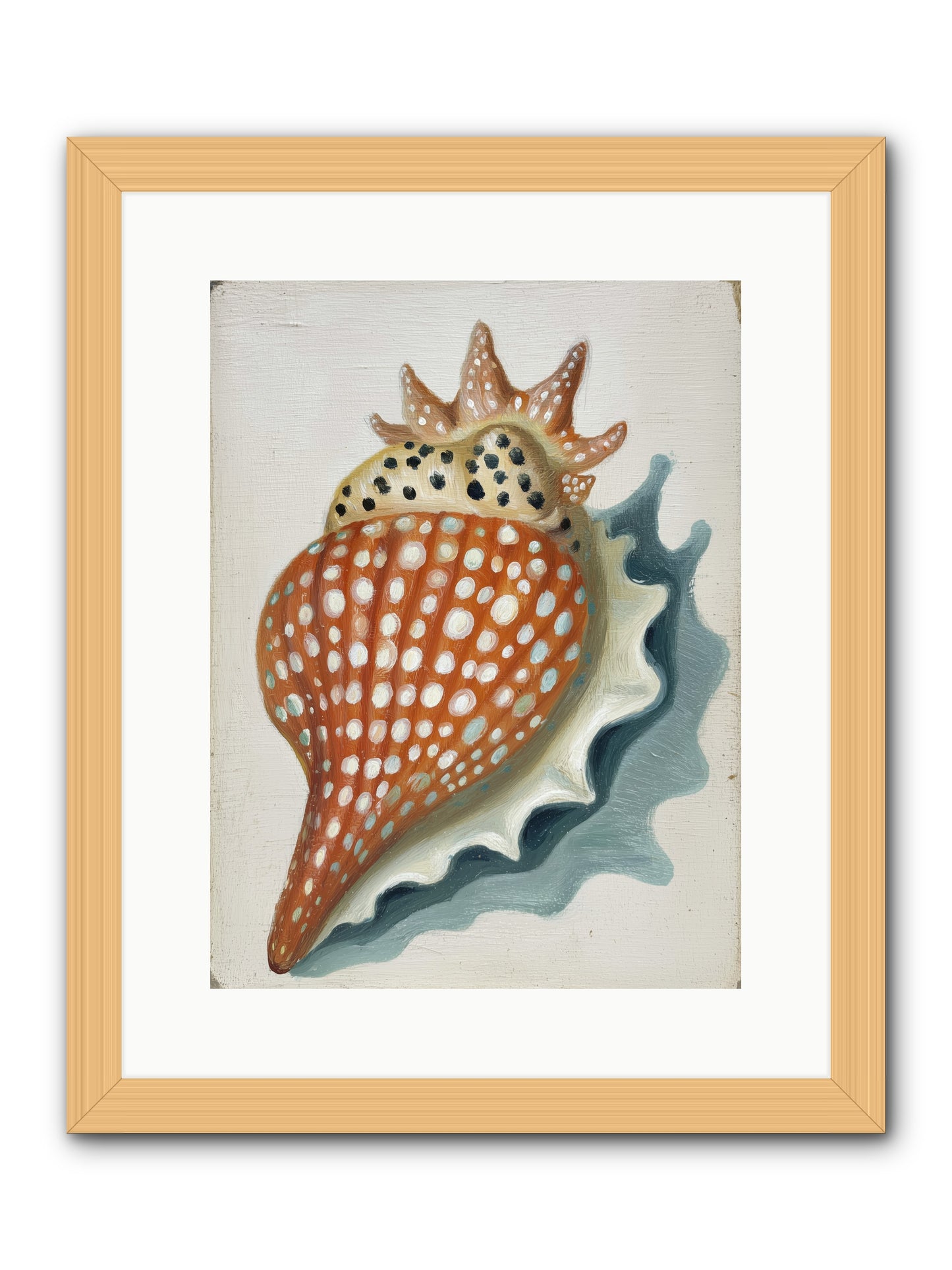 Ancient Diary -- Framed Print - Natural 12x16