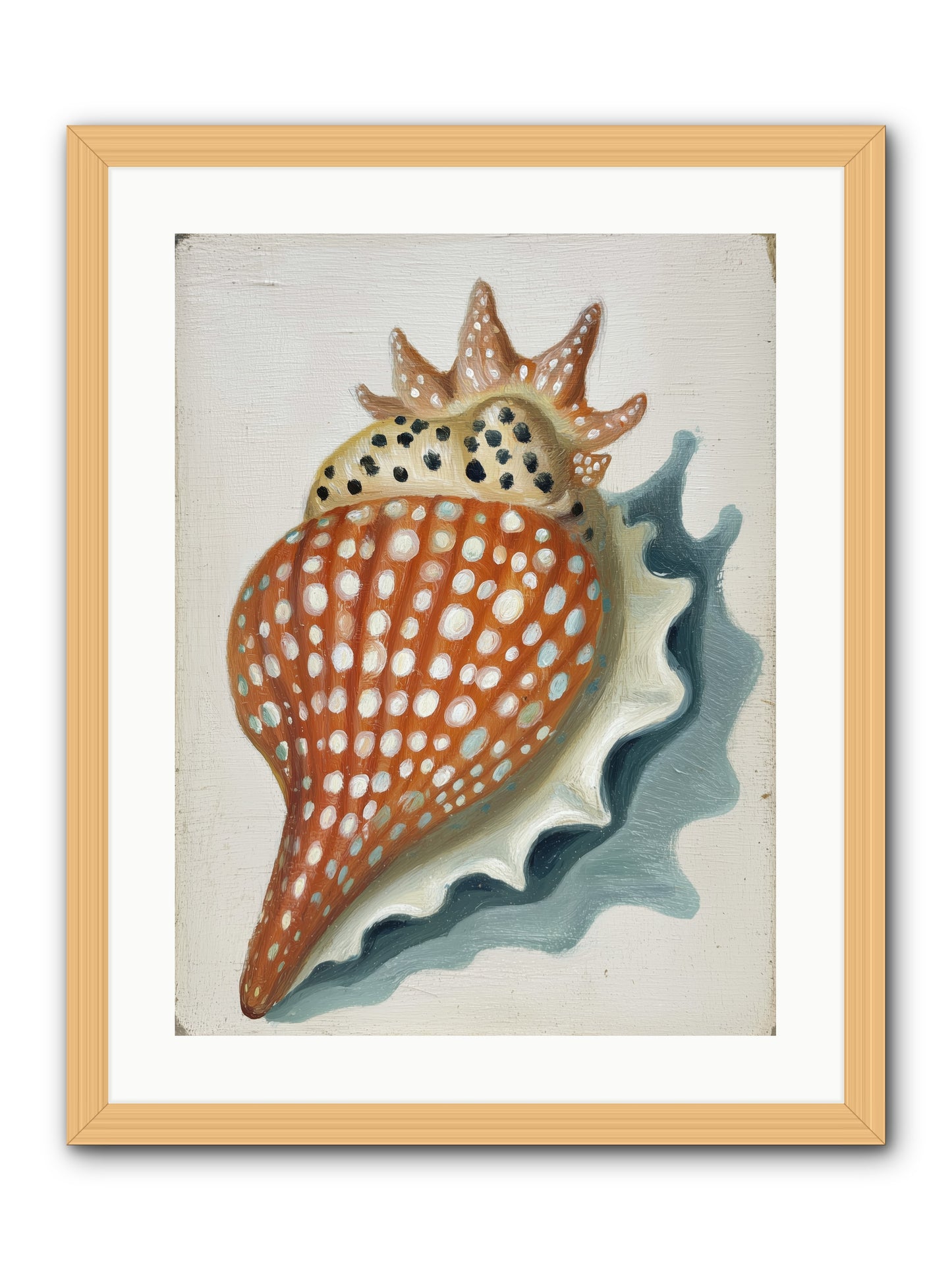 Ancient Diary -- Framed Print - Natural 18x24