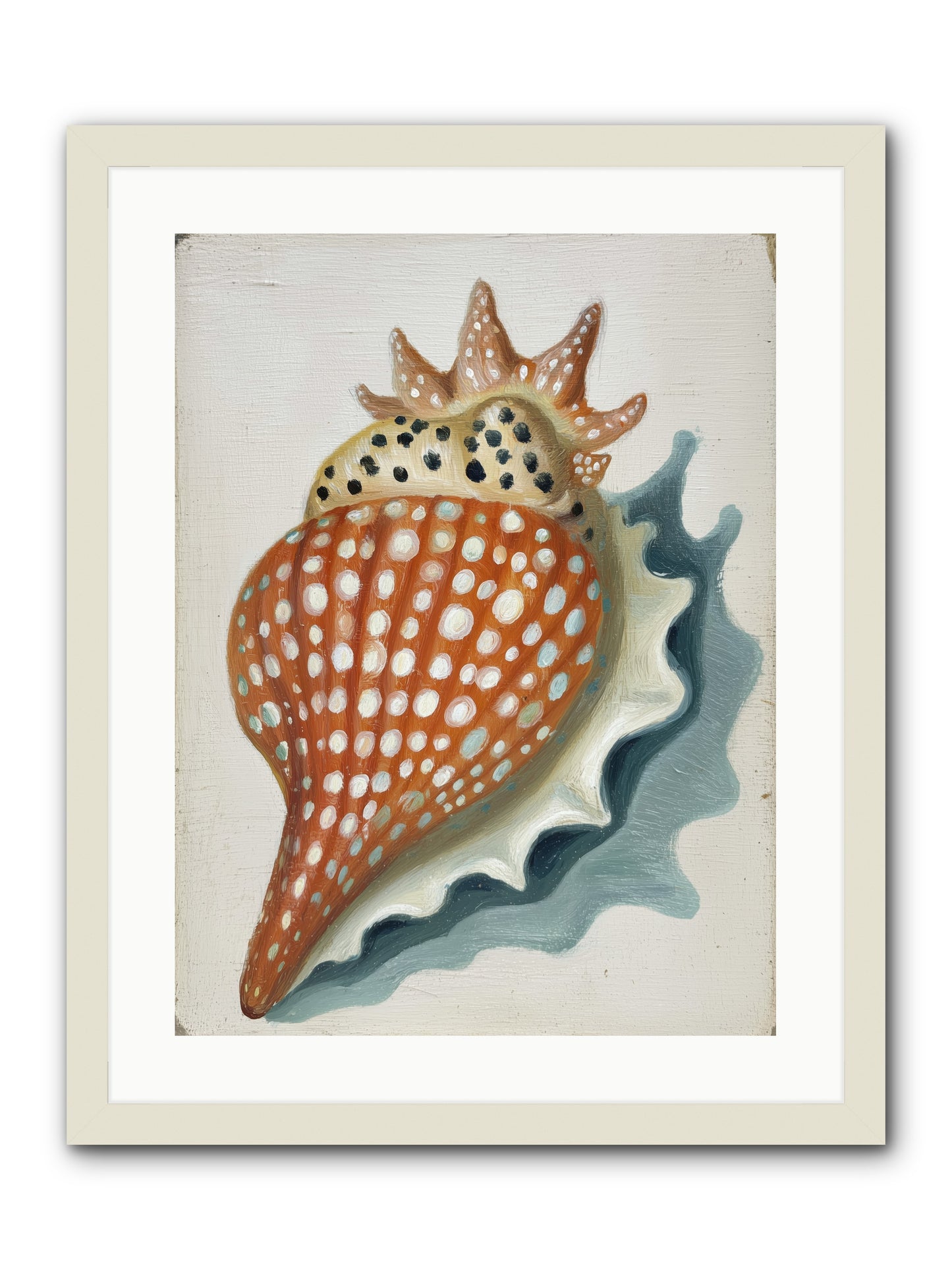 Ancient Diary -- Framed Print - White 18x24
