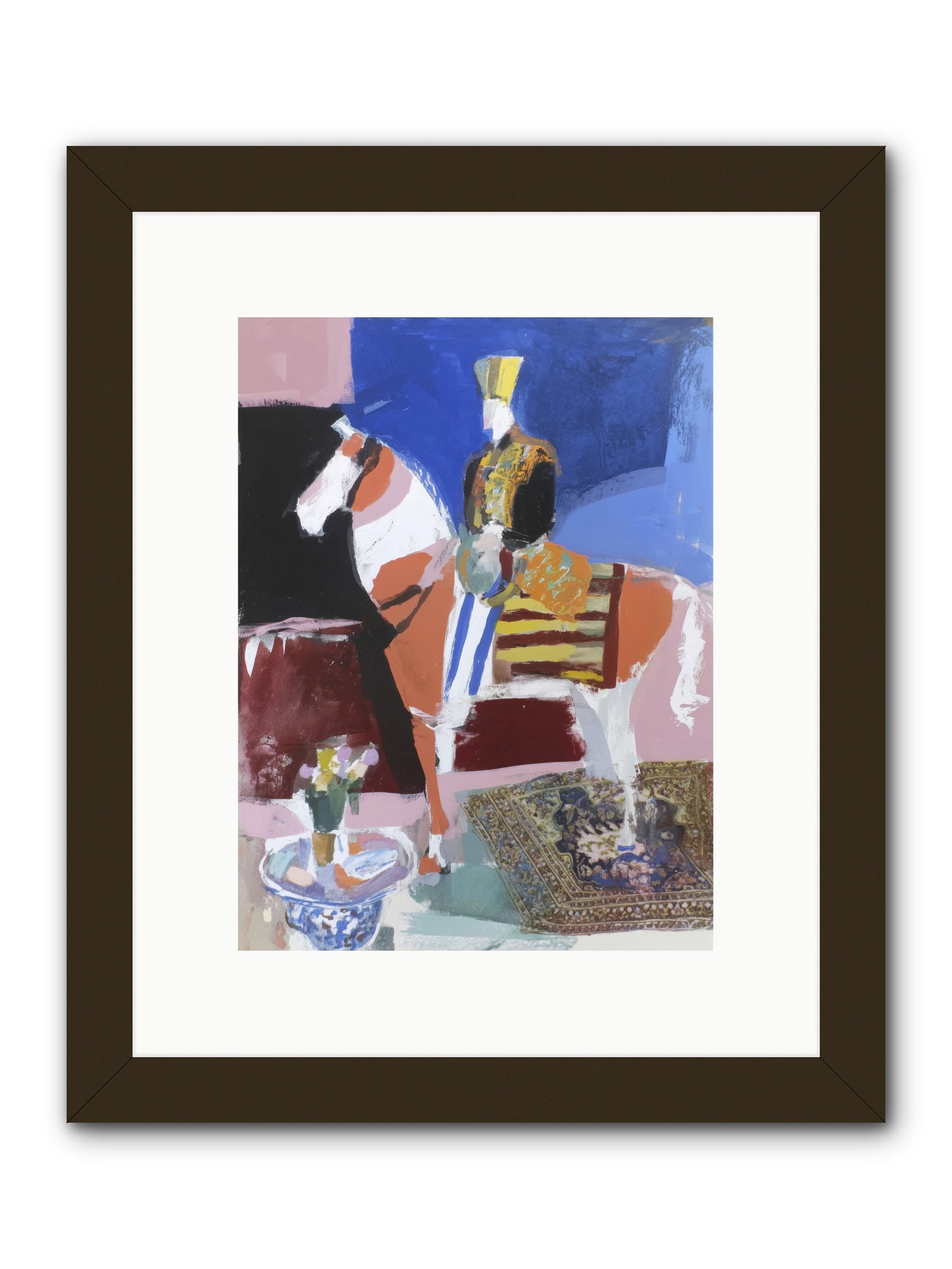 Ancient Diary -- Framed Print - Black 9x12