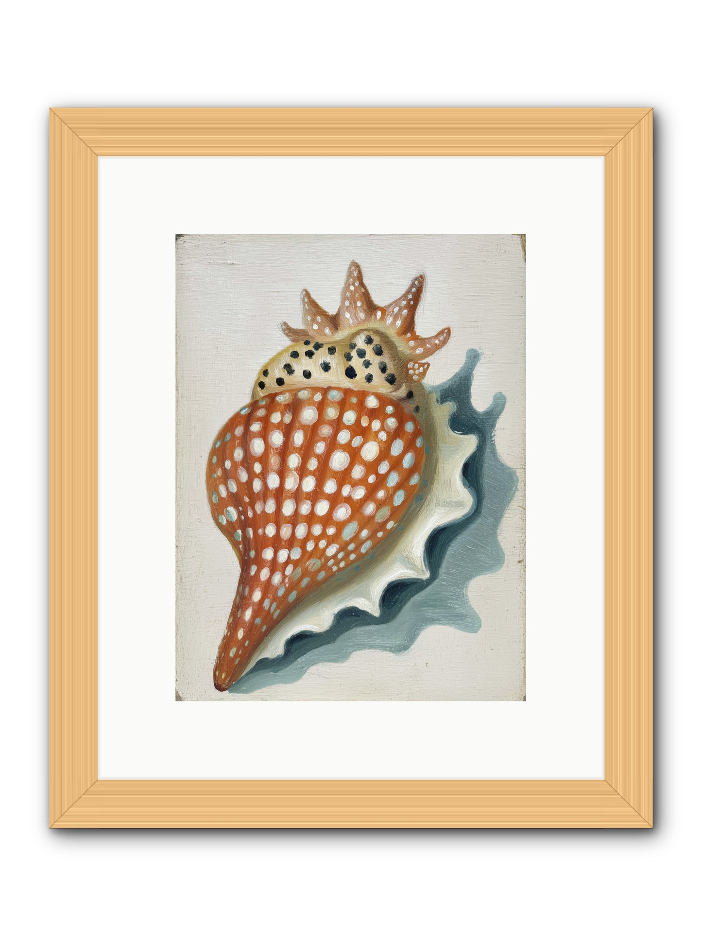Ancient Diary -- Framed Print - Natural 9x12