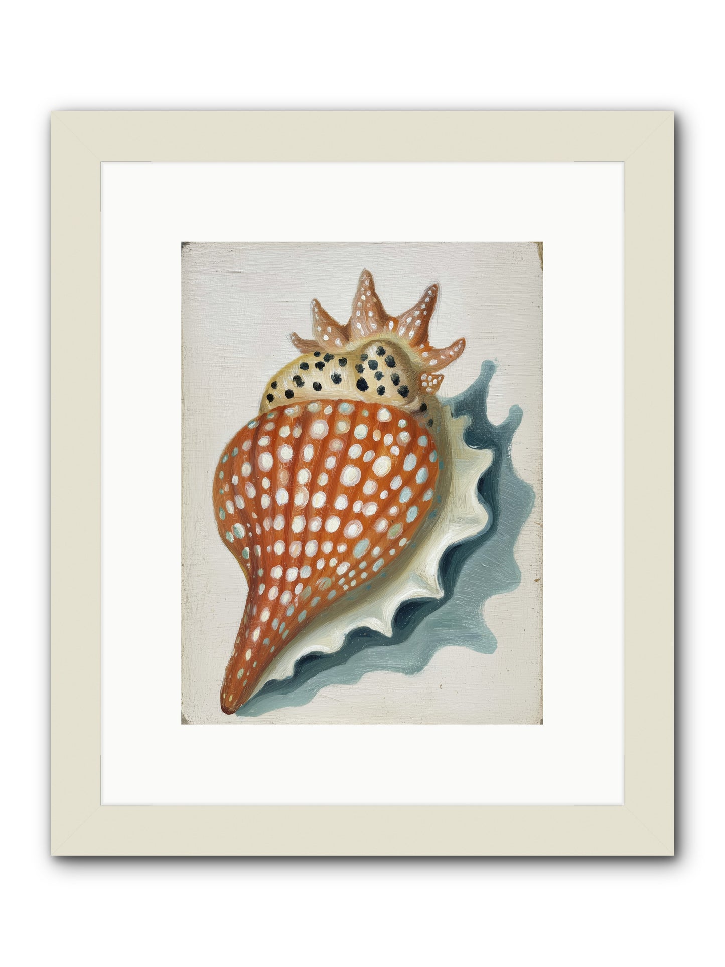 Ancient Diary -- Framed Print - White 9x12