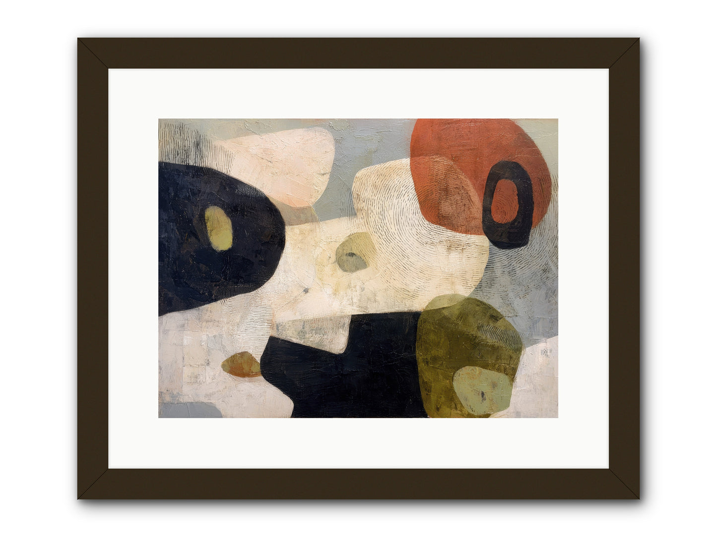 Ancient Future -- Framed Print - Black 16x12