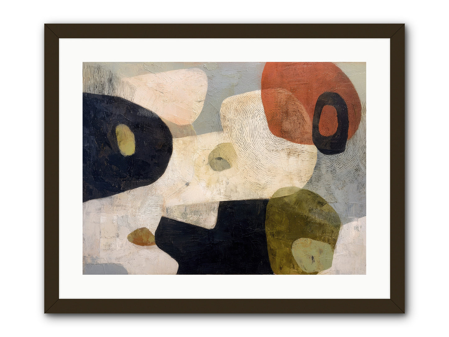 Ancient Future -- Framed Print - Black 24x18