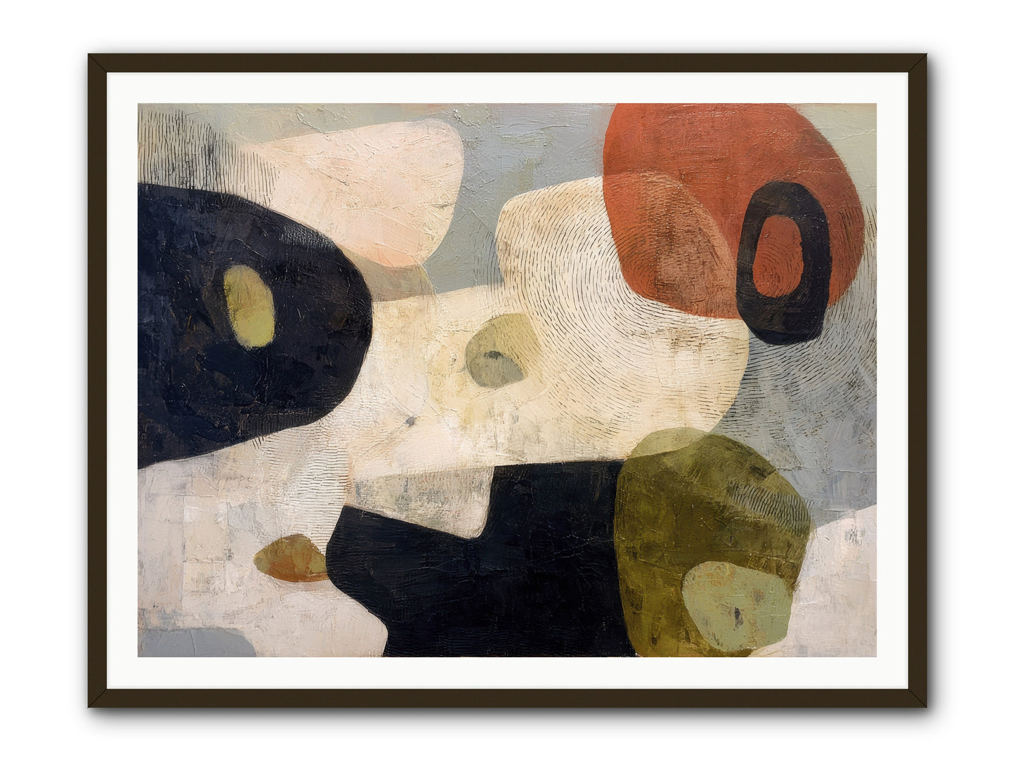 Ancient Future -- Framed Print - Black 48x36