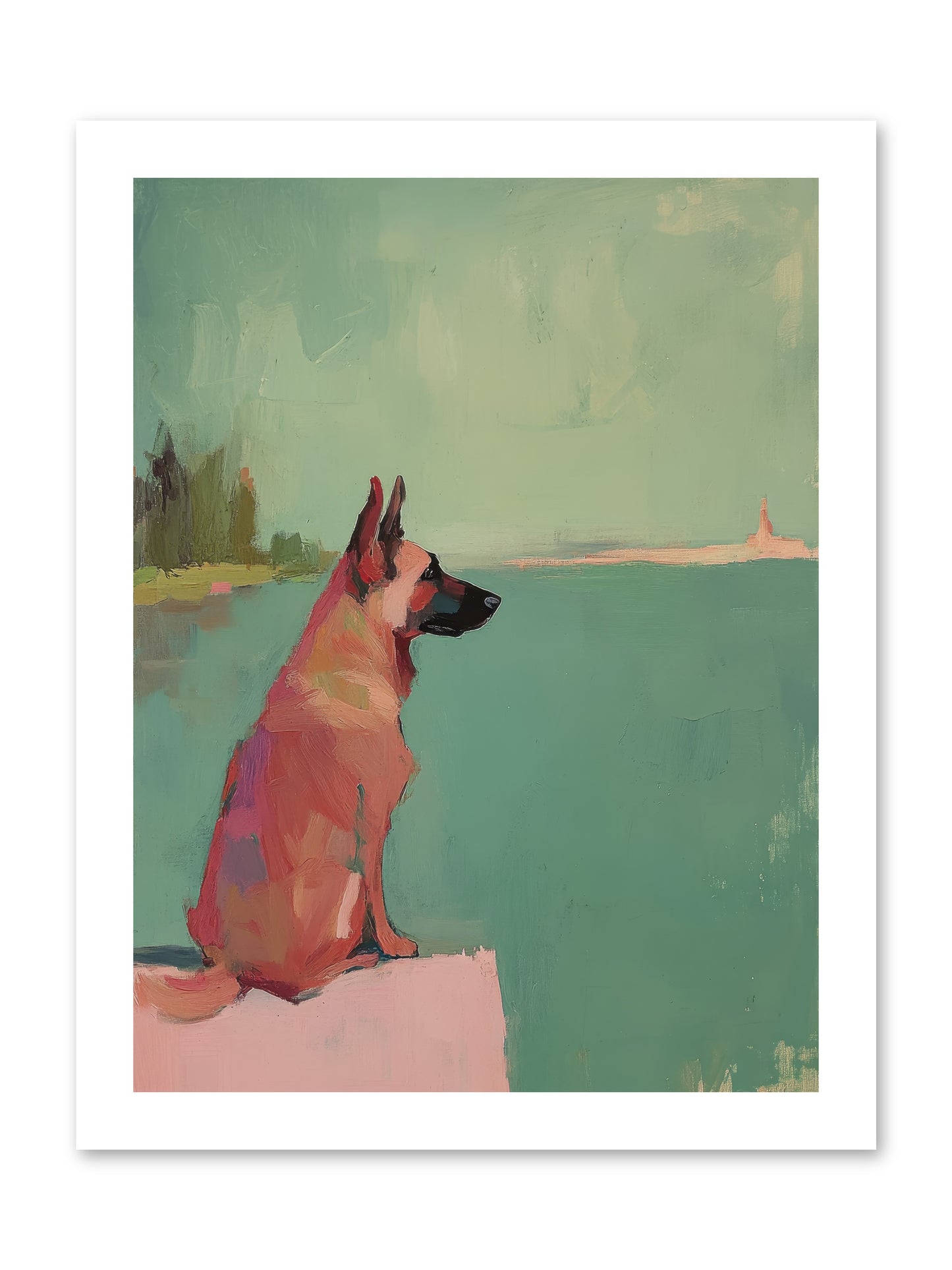 Ancient Mariner -- Loose Canvas Print 12x16