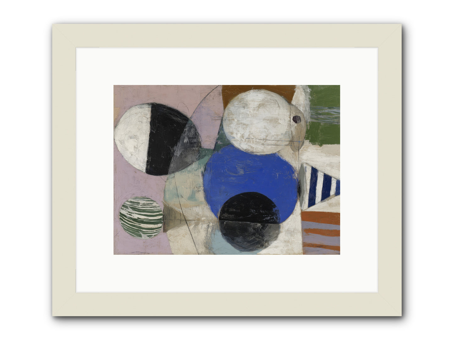 Ancient Wisdom -- Framed Print - White 12x9
