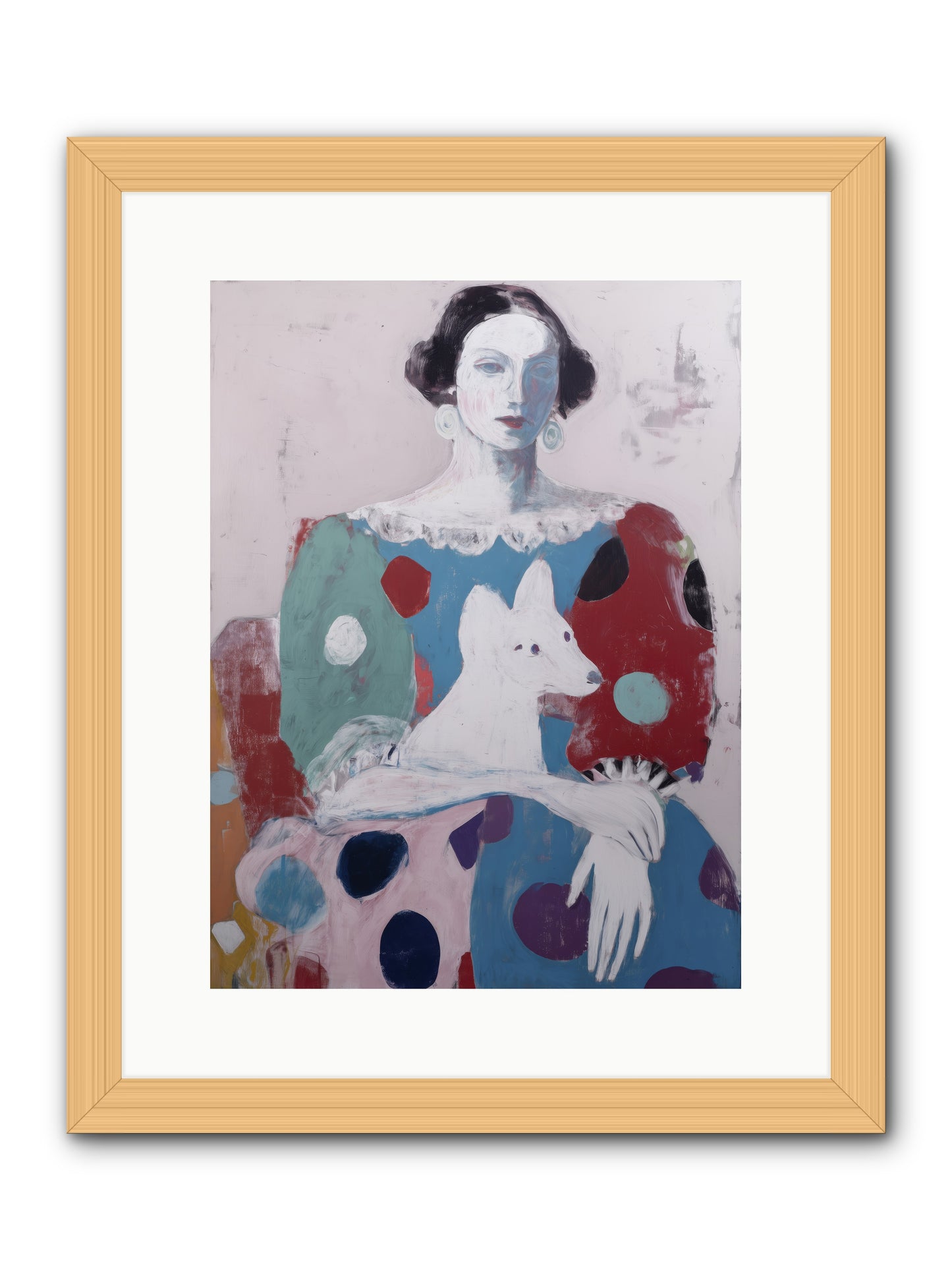 Andante -- Framed Print - Natural 12x16