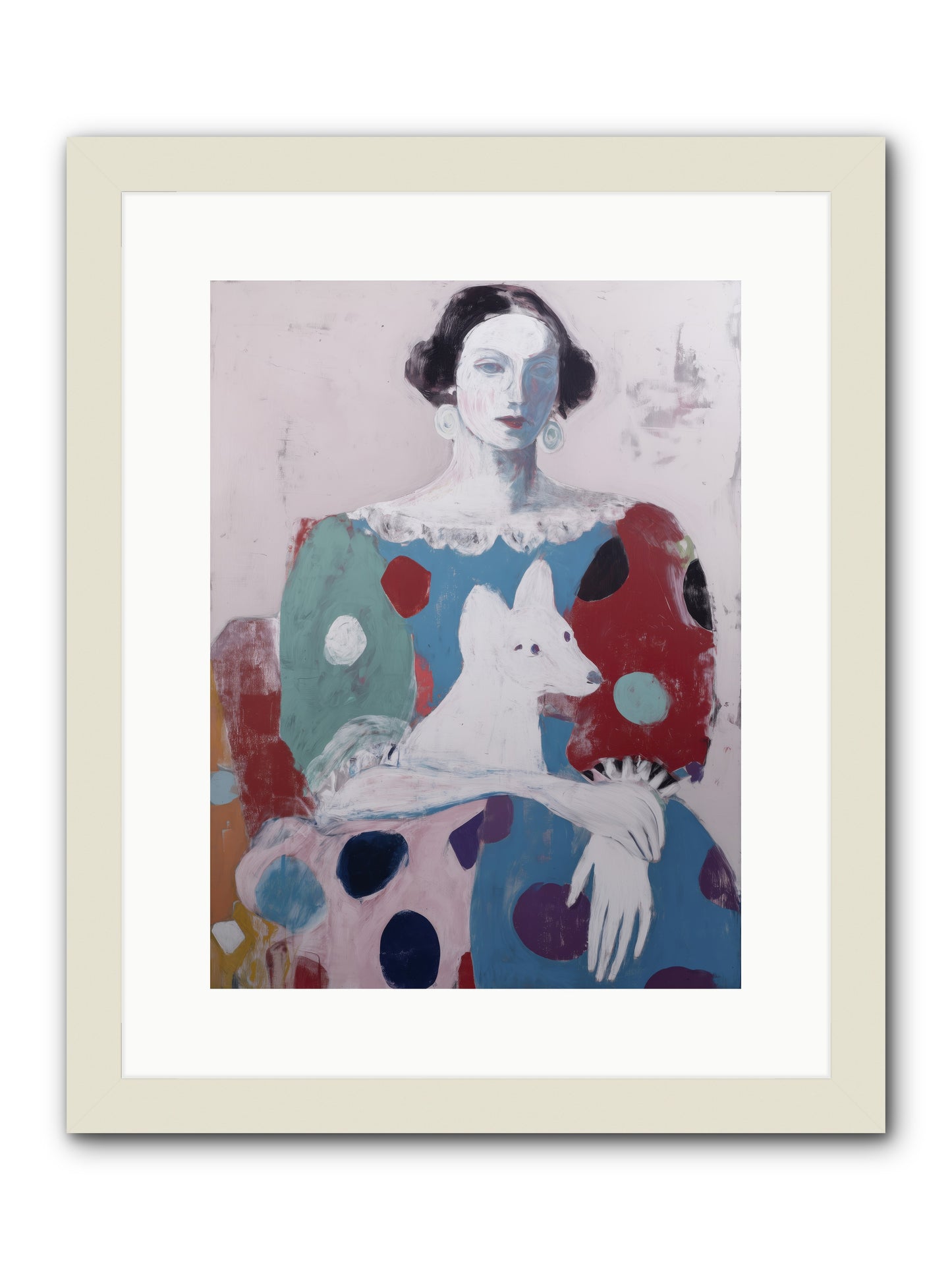 Andante -- Framed Print - White 12x16