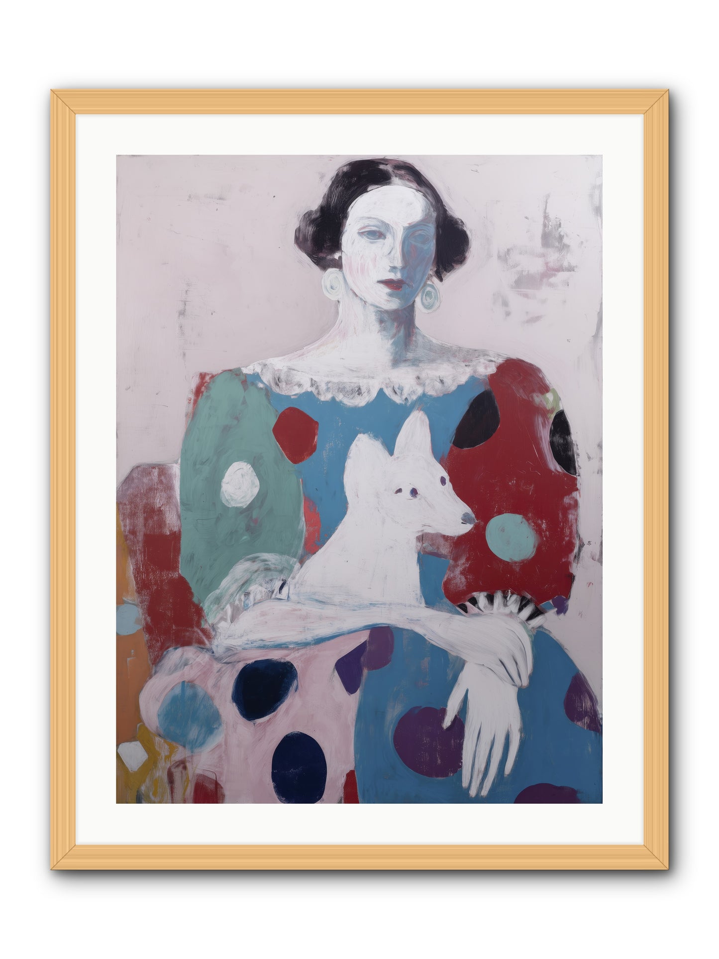 Andante -- Framed Print - Natural 24x32