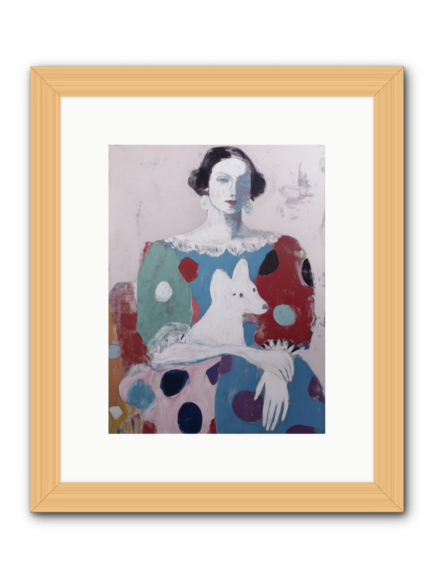 Andante -- Framed Print - Natural 9x12