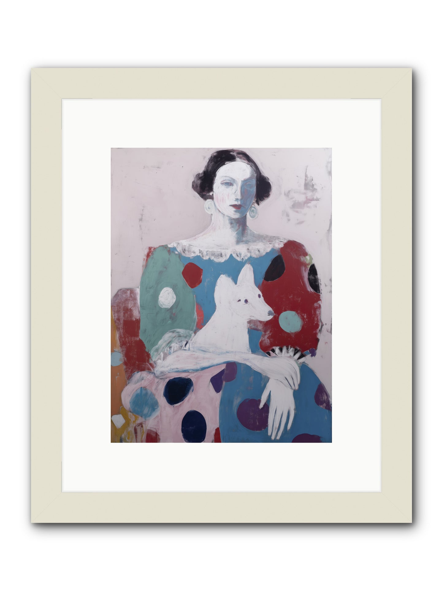 Andante -- Framed Print - White 9x12