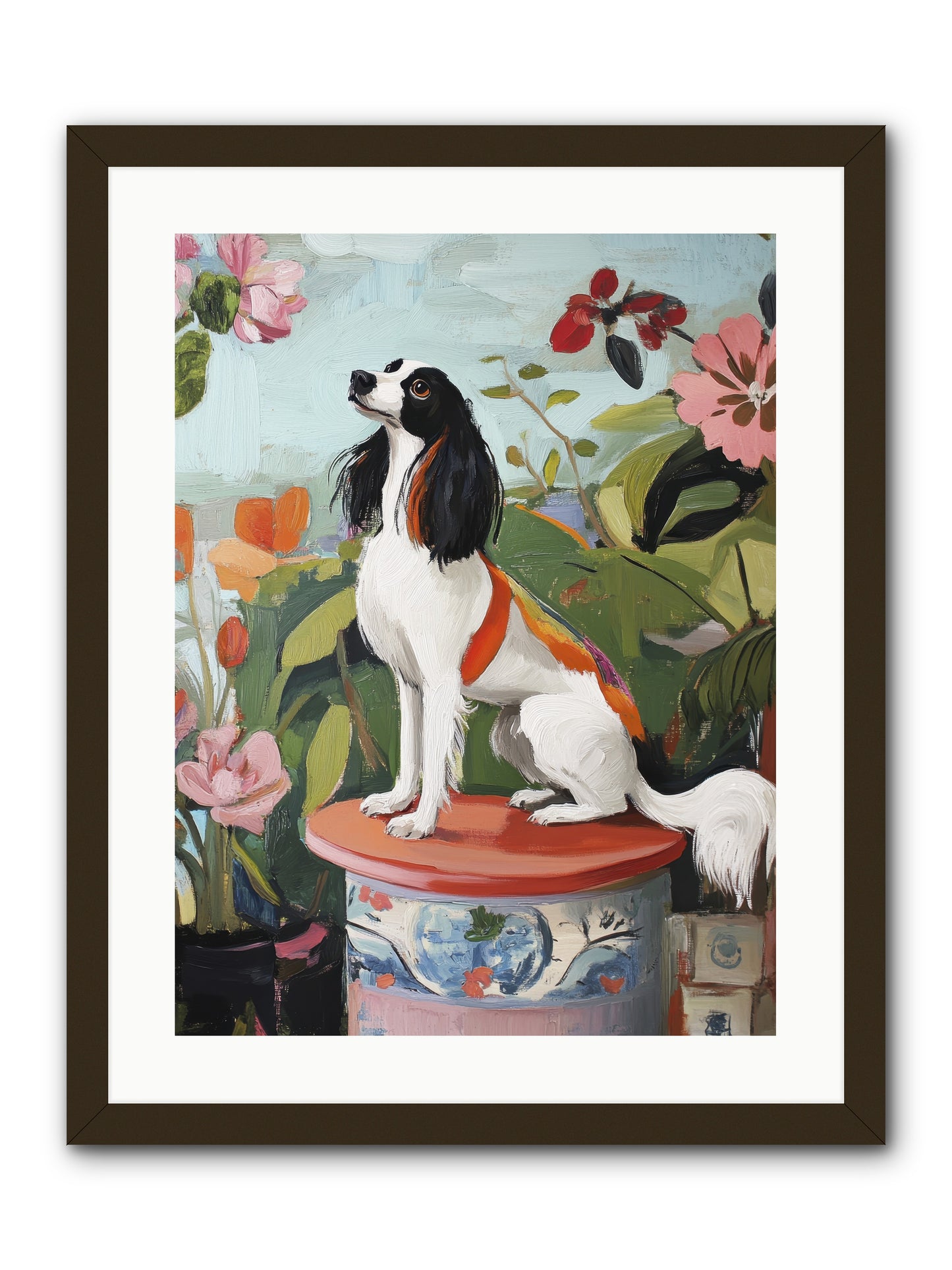 Angel in Disguise -- Framed Print - Black 18x24