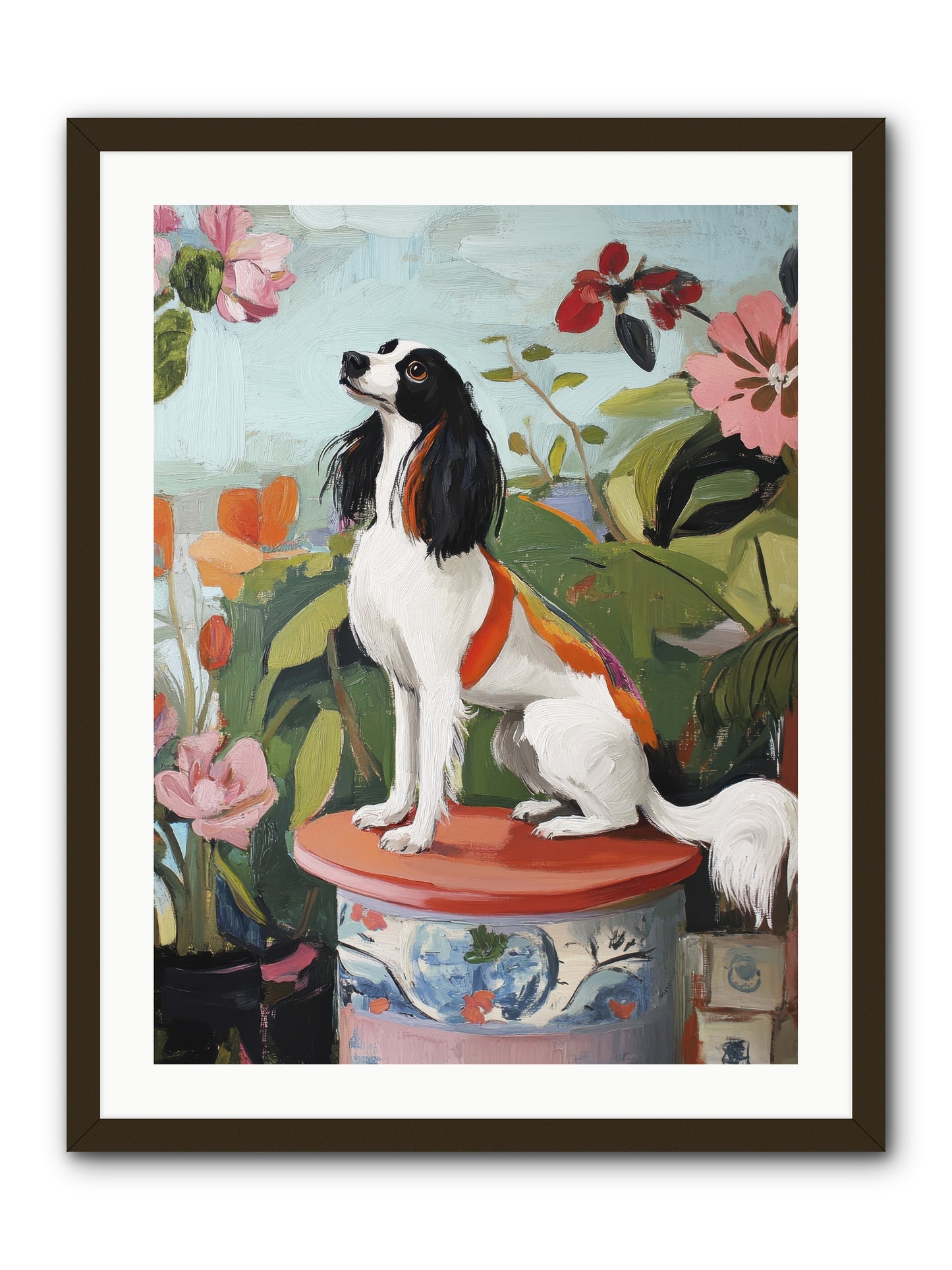 Angel in Disguise -- Framed Print - Black 24x32
