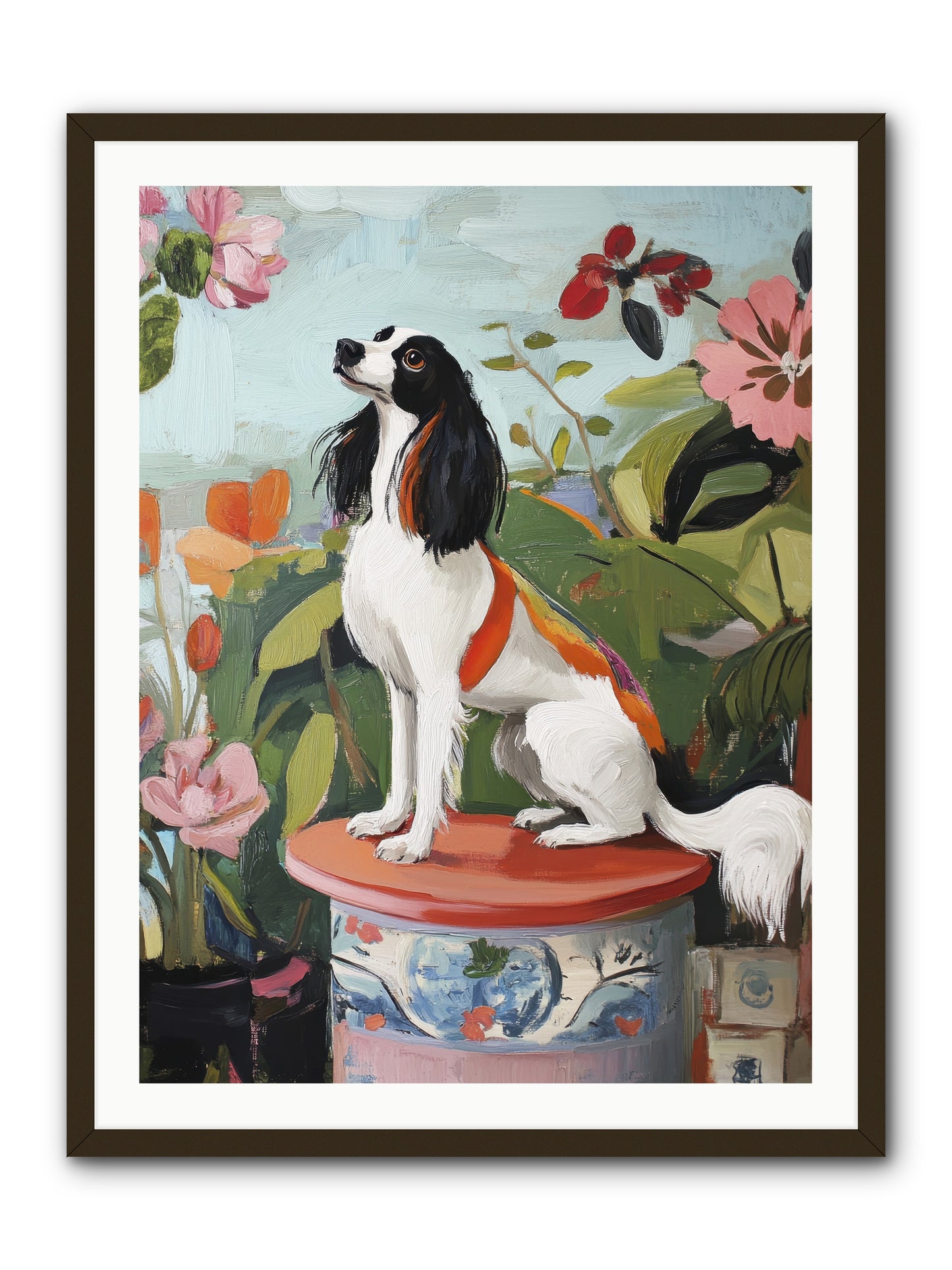 Angel in Disguise -- Framed Print - Black 30x40
