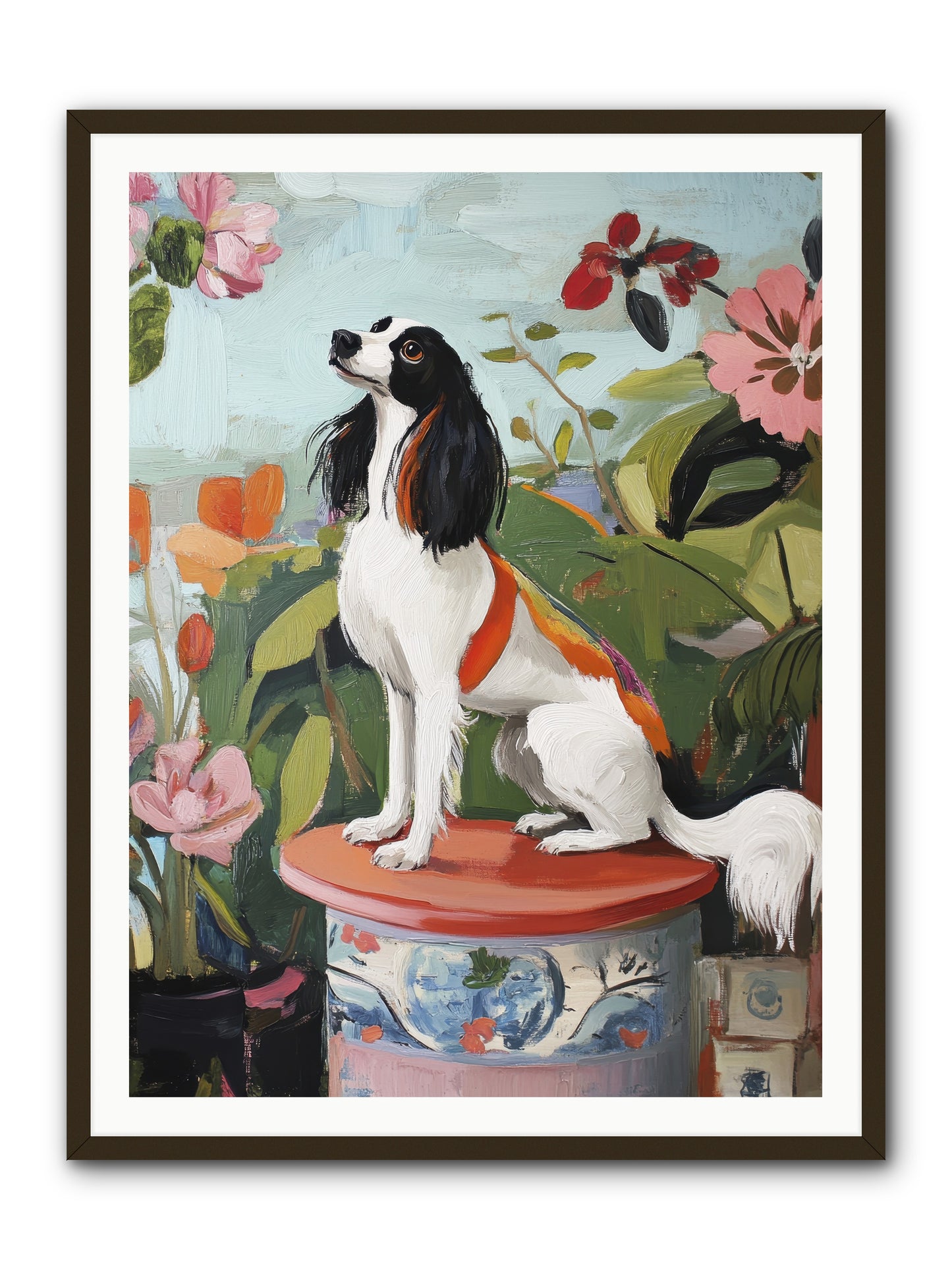 Angel in Disguise -- Framed Print - Black 36x48