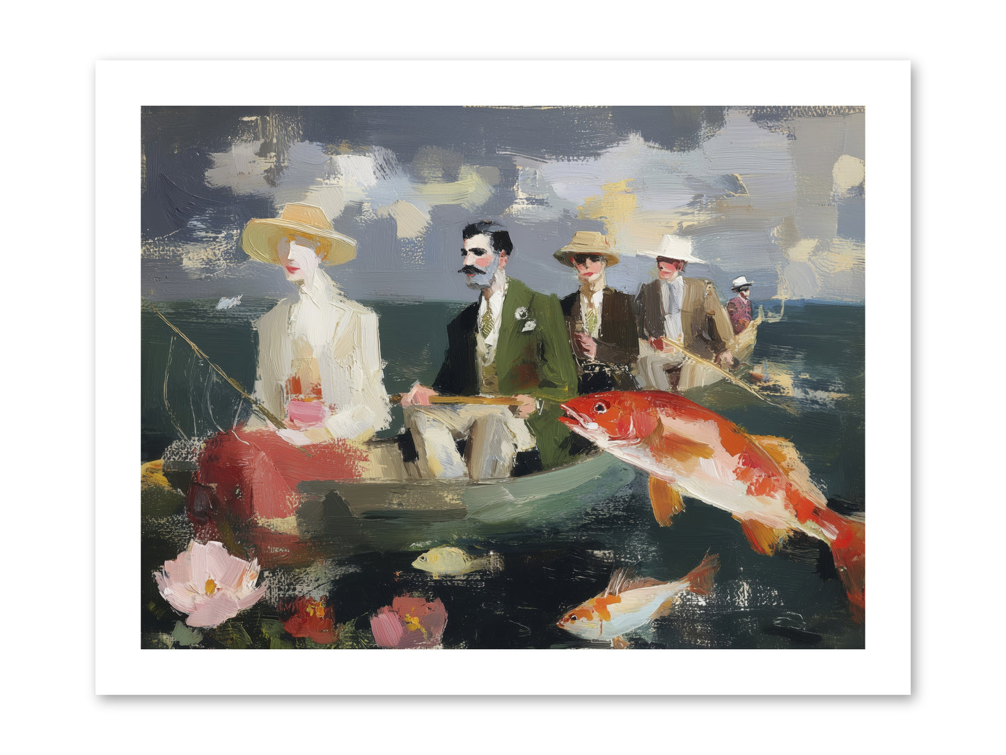 Angler's Aspirations -- Paper Print 16x12