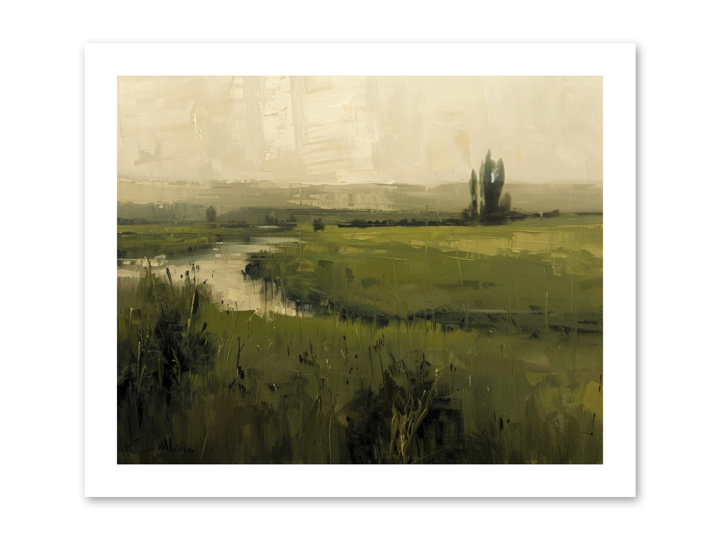 Anthology Of Echoes -- Paper Print 15x12