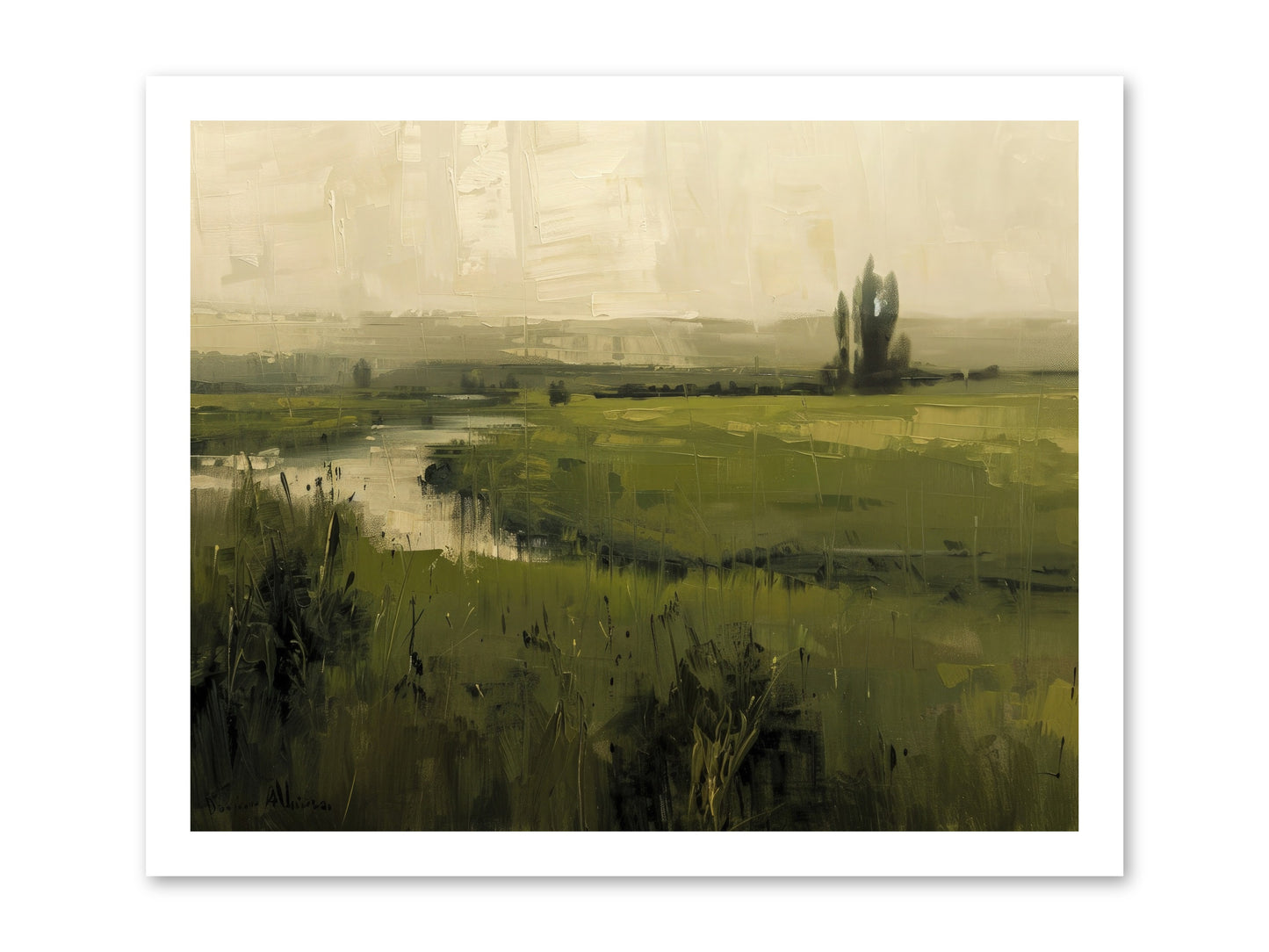 Anthology Of Echoes -- Paper Print 20x16