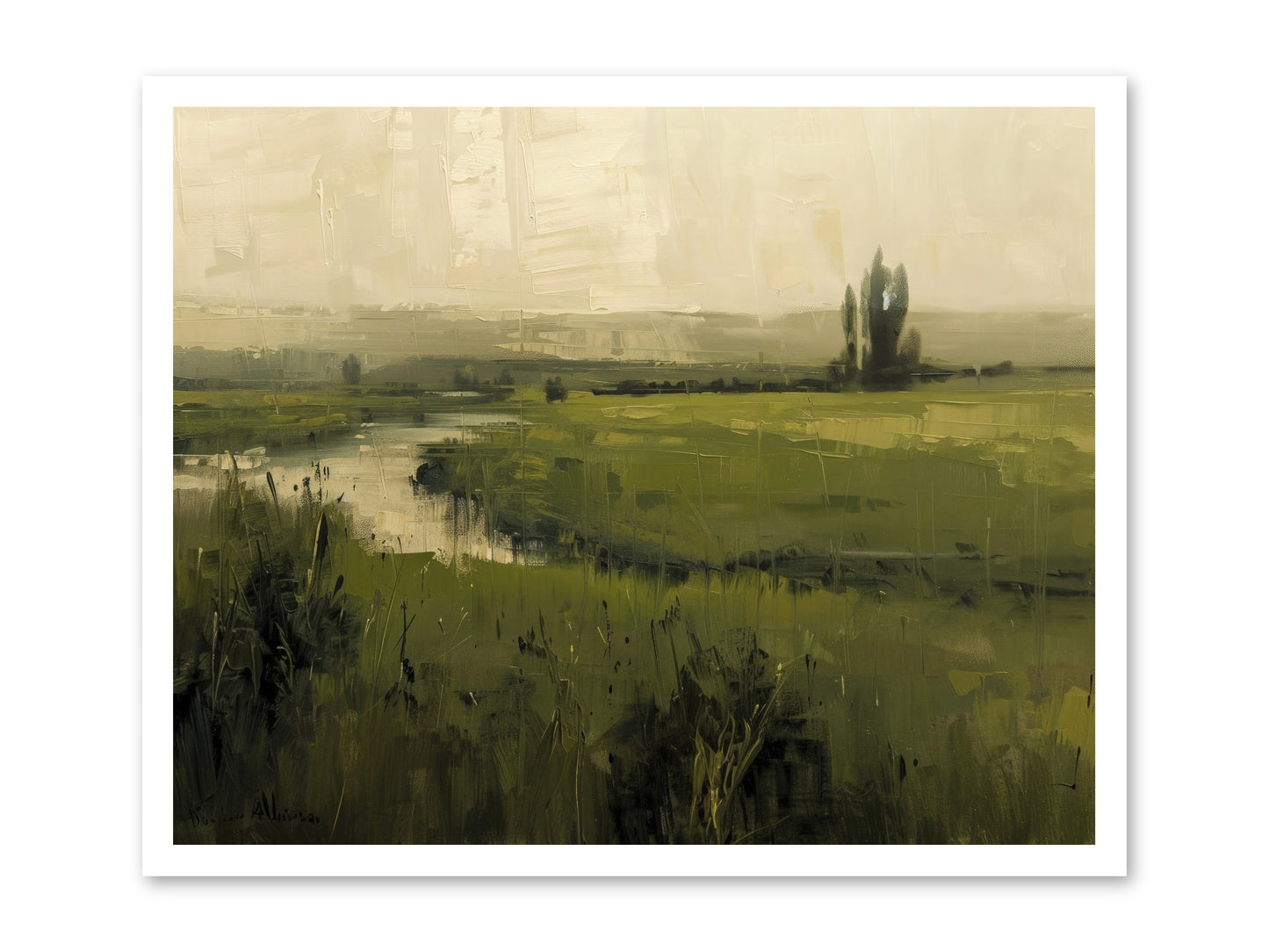 Anthology Of Echoes -- Paper Print 30x24