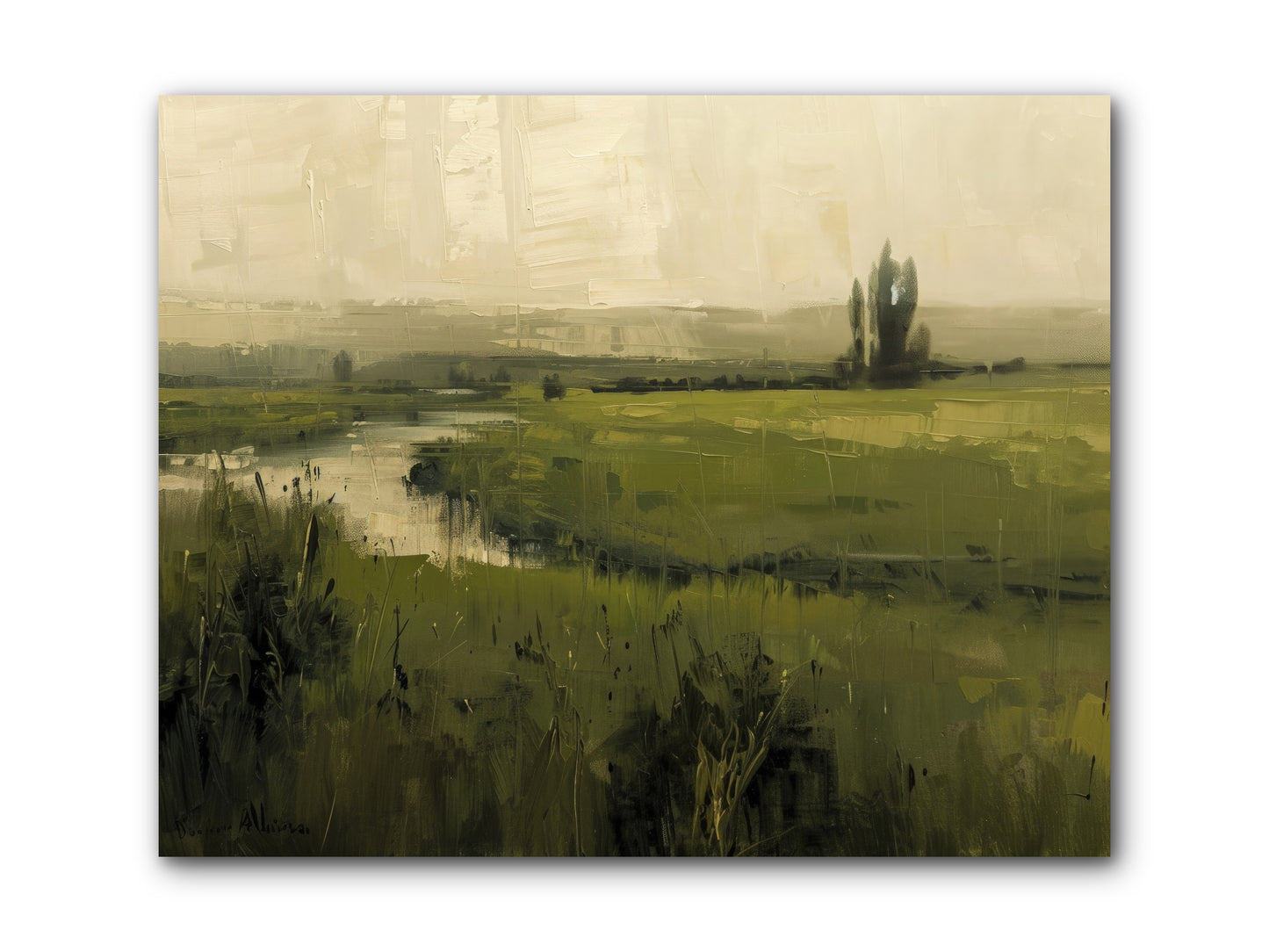 Anthology Of Echoes -- Wrapped Canvas 10x8