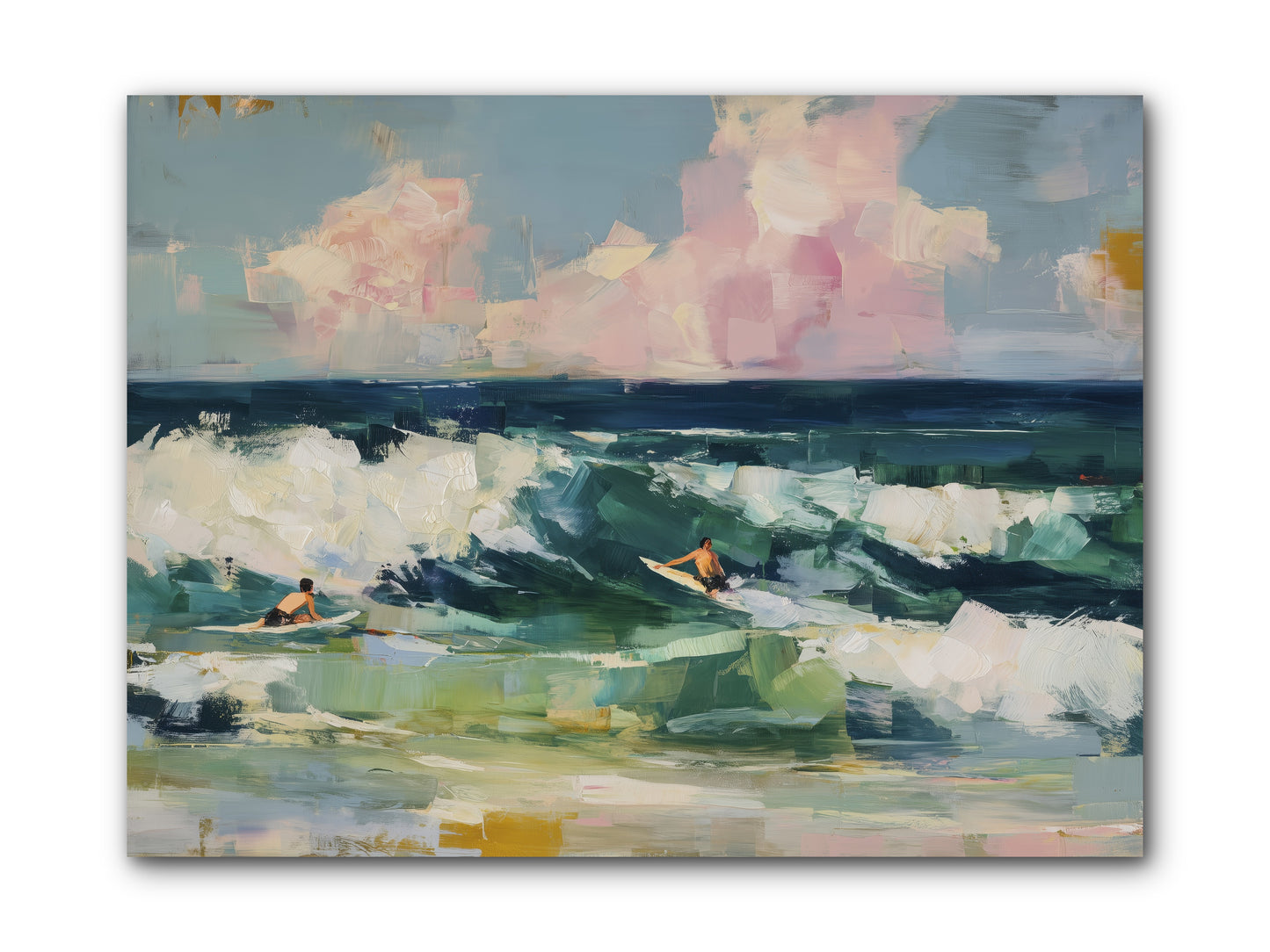Anticipation's Edge -- Wrapped Canvas 12x9